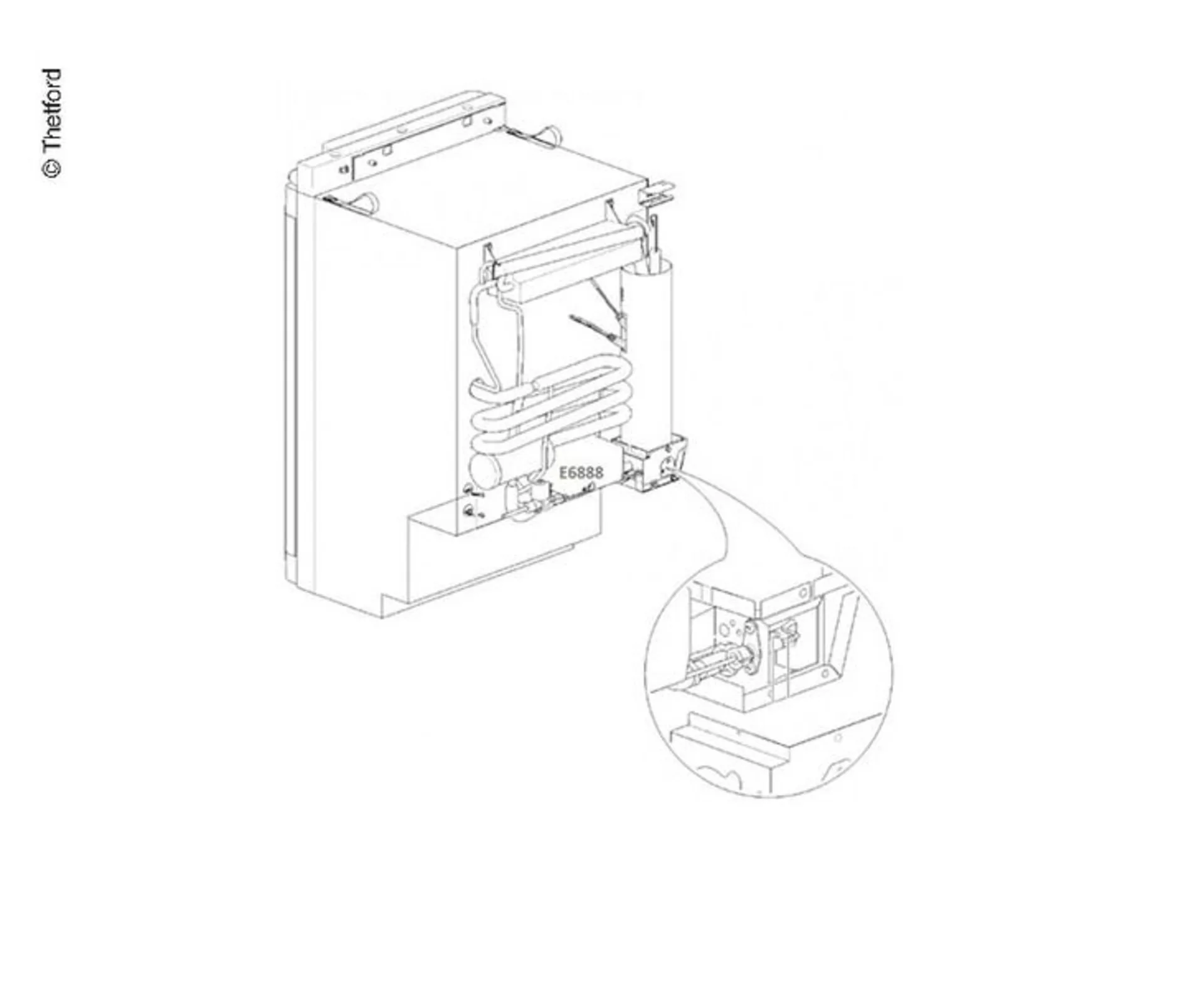 Kit PCB LCD réfrigérateur
