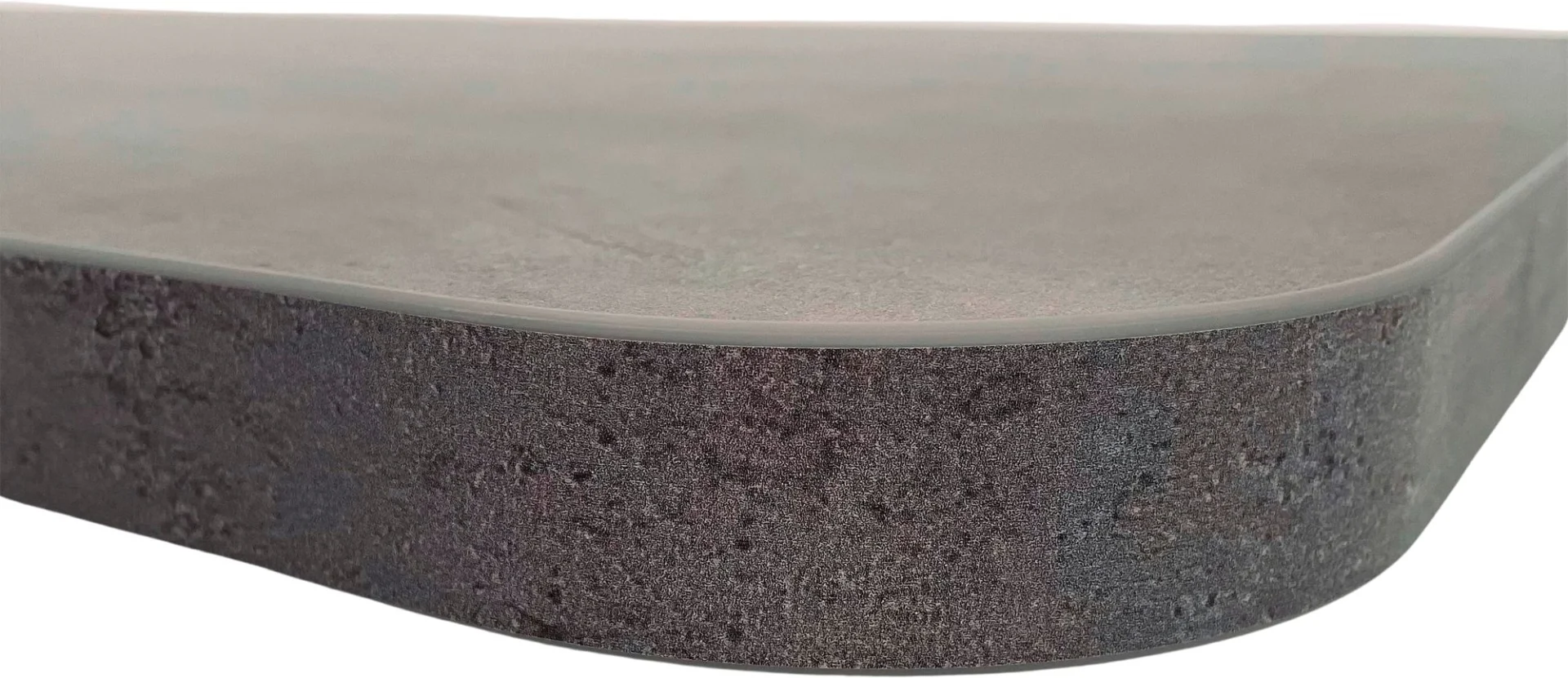 Leichtbau-Tischplatte Beton-Optik 950 x 750 x 28 mm