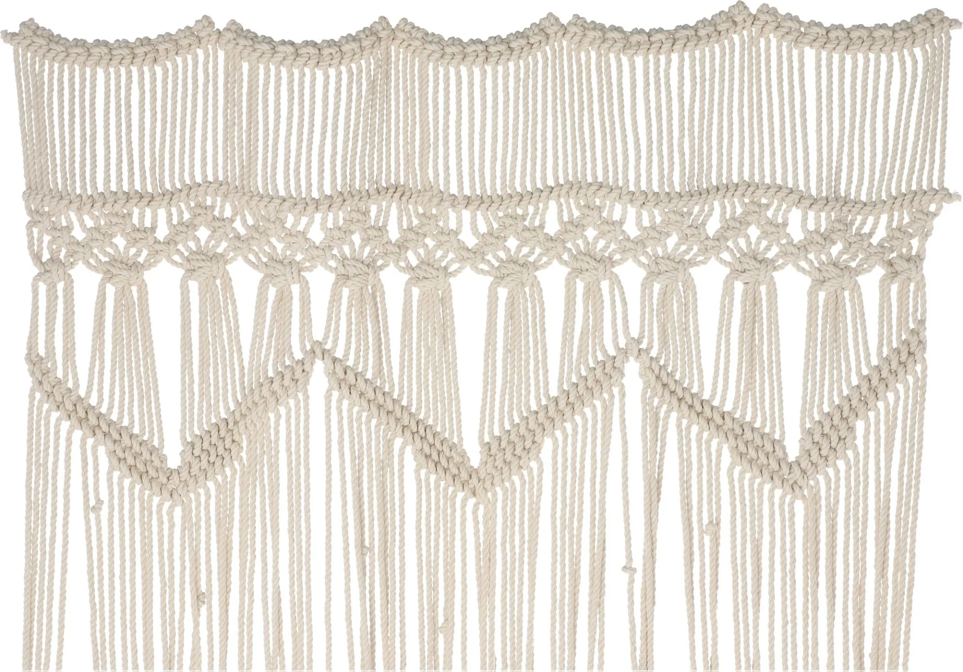 Rideau en macramé Camplife 190 x 60 cm