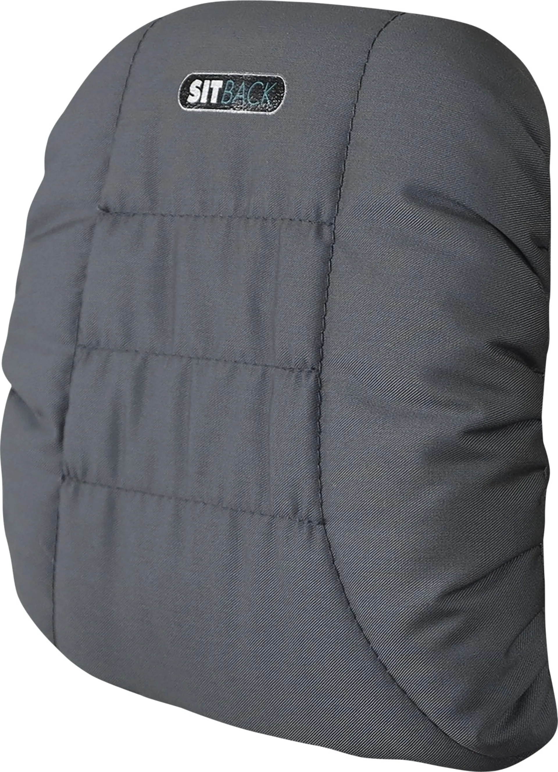 Sitback Neck Stoff Kopfstützenkissen grau