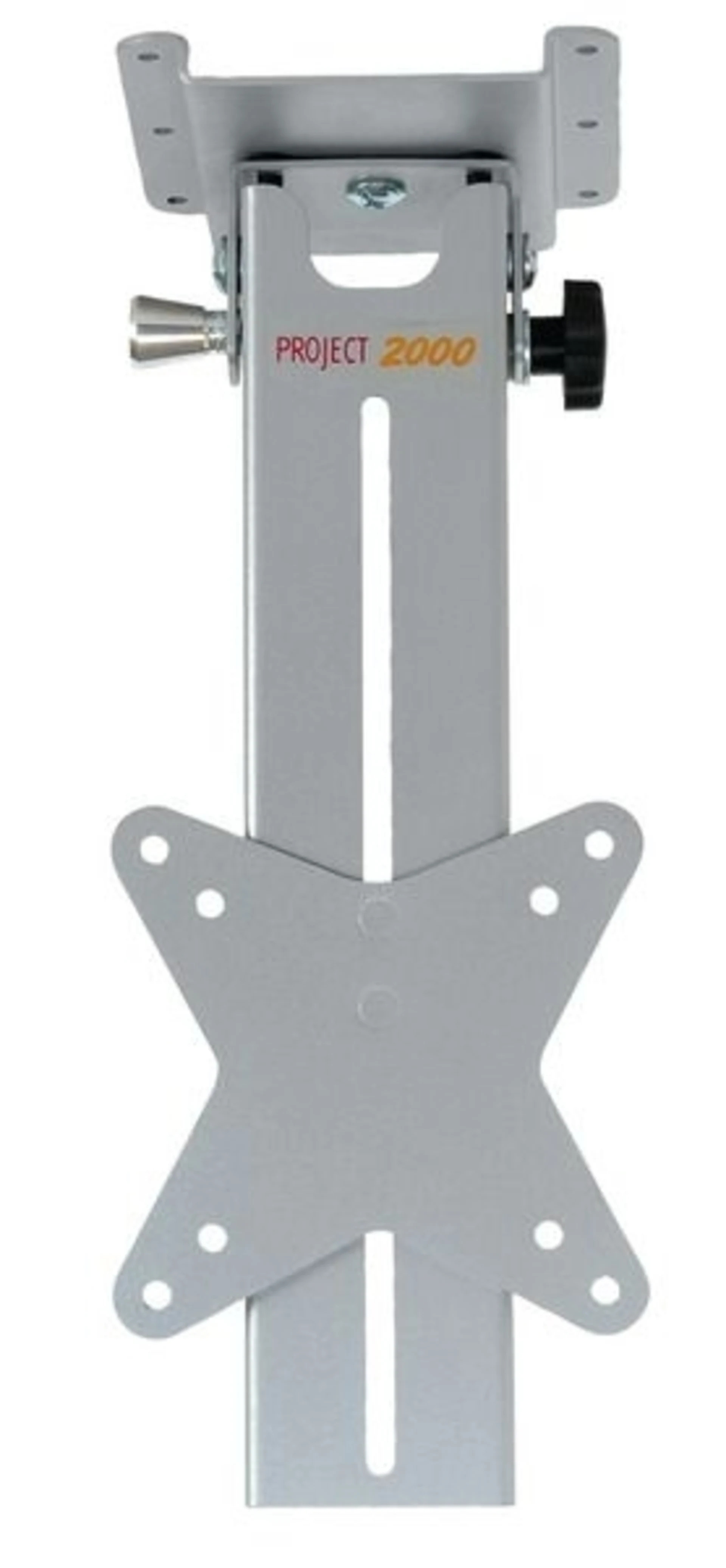 Höhenverstellbarer TV-Halter für Deckenmontage, belastbar bis 10kg