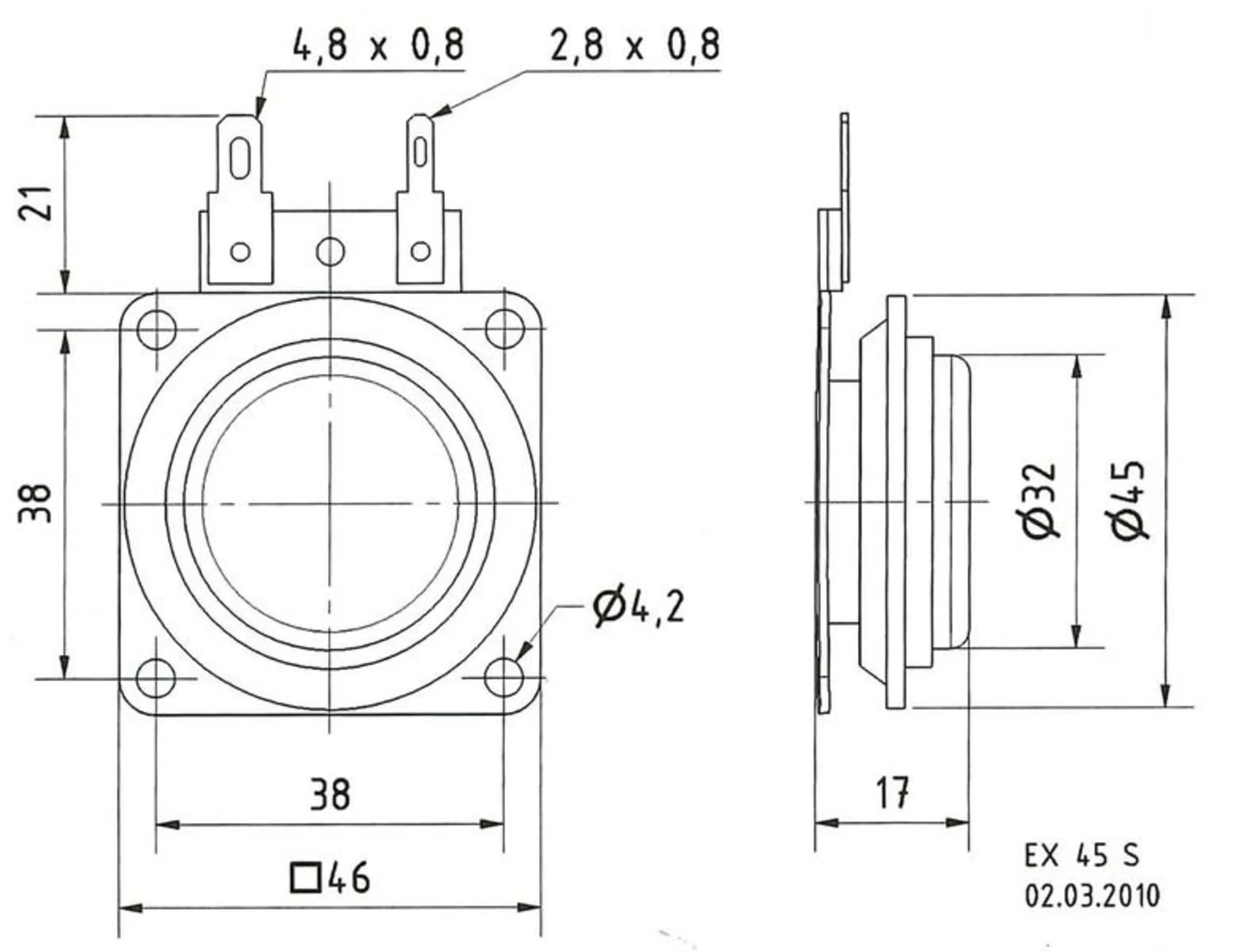 Individueller Flächenlautsprecher EX60S