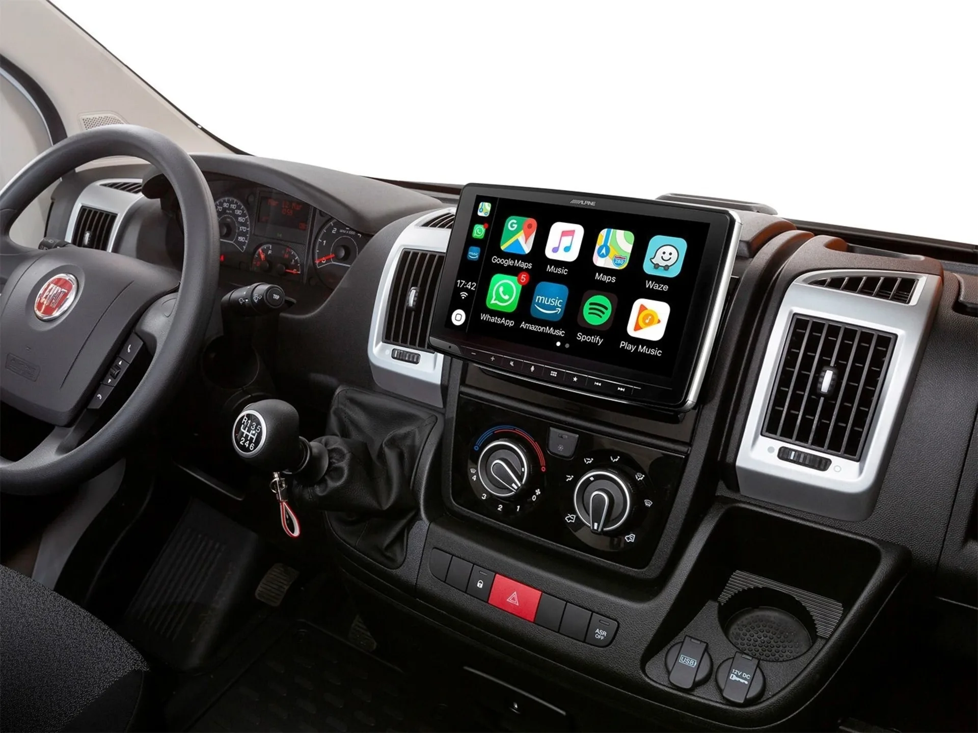 Alpine iLX-F903D 9" appareil de navigation Media Station pour Ducato