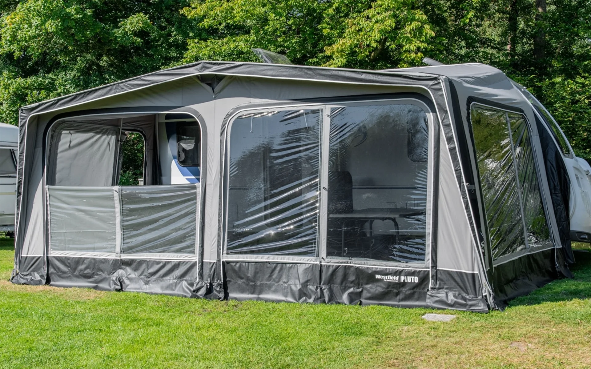 Westfield Pluto 8 XL aufblasbares Reisevorzelt 525 x 300 cm