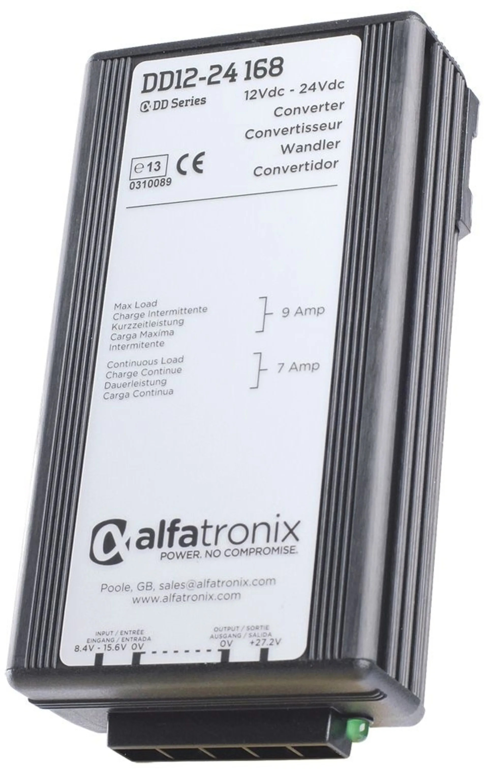 Alfatronix - Spannungsverdoppler 12 -> 24 V - 7 A 167 x 87 x 50 mm * lebenslange Garantie *