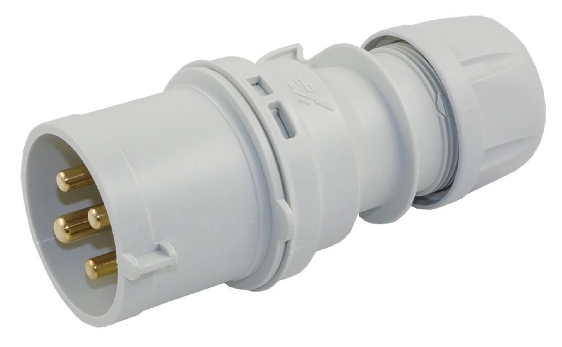 Cekon Stecker 32/4 230 VAC zu T90973 IP44 / 1 h / 4-pol / 32 A
