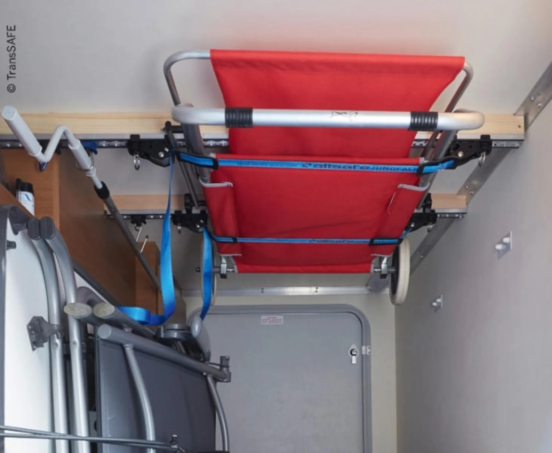 Système de support TransSAFE pour le plafond du garage arrière