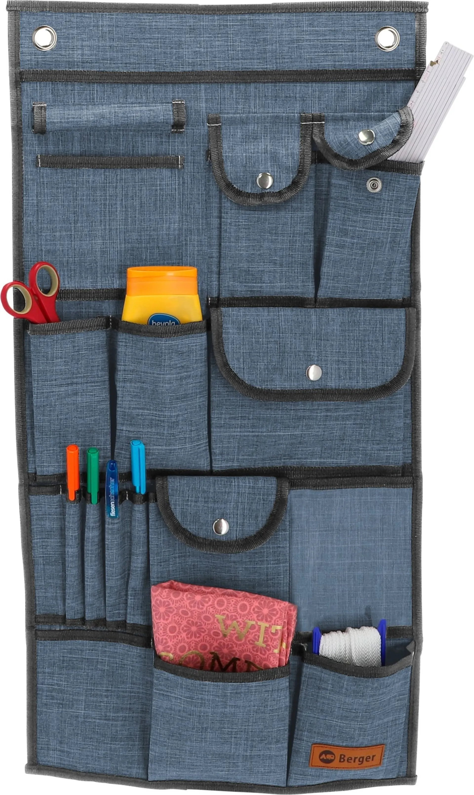 Berger Milo Vario sac suspendu bleu 38 x 75 cm