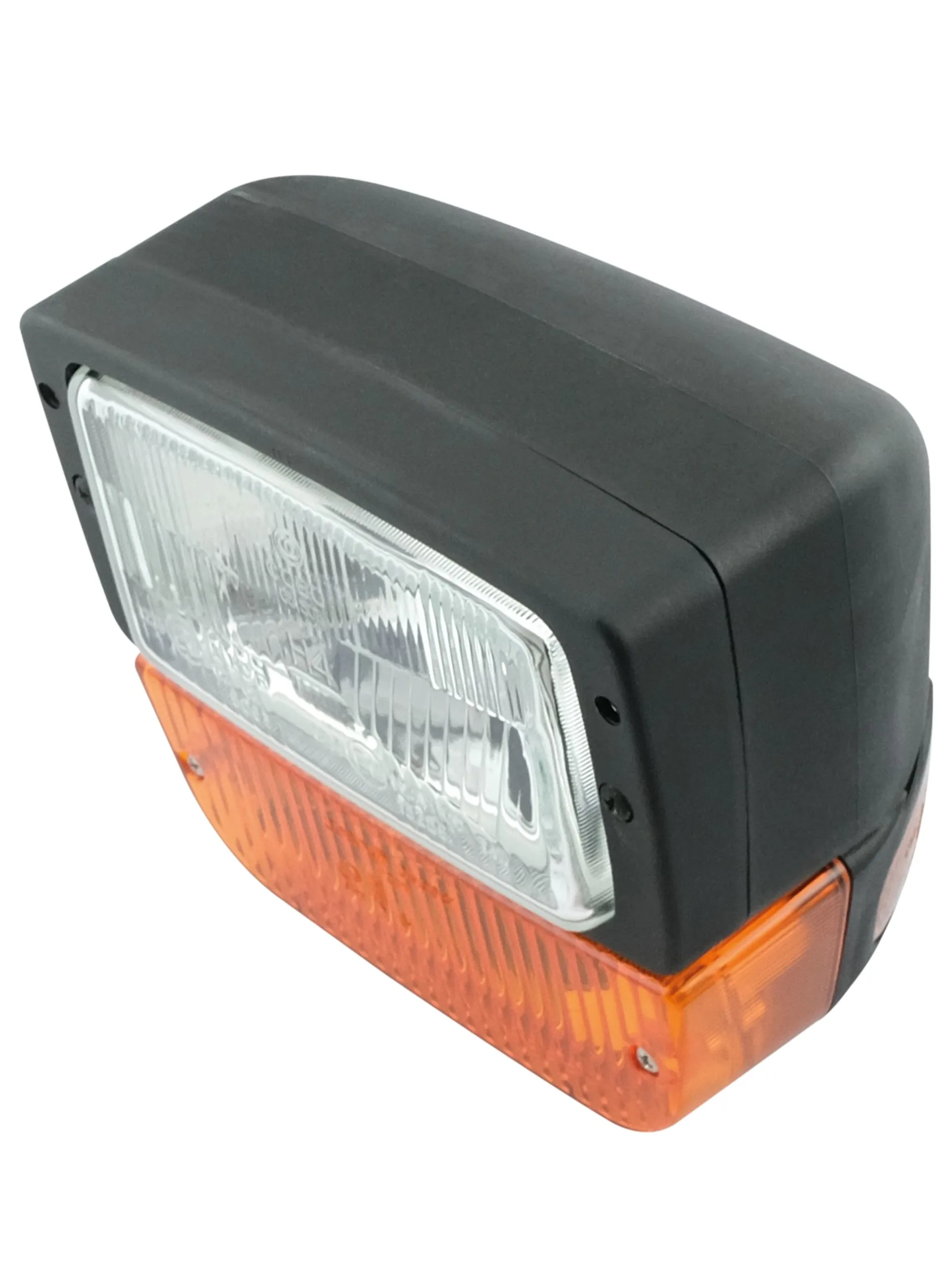 COBO - Scheinwerfer H4 links mit Blinker 184 x 167 mm, 12/24 V