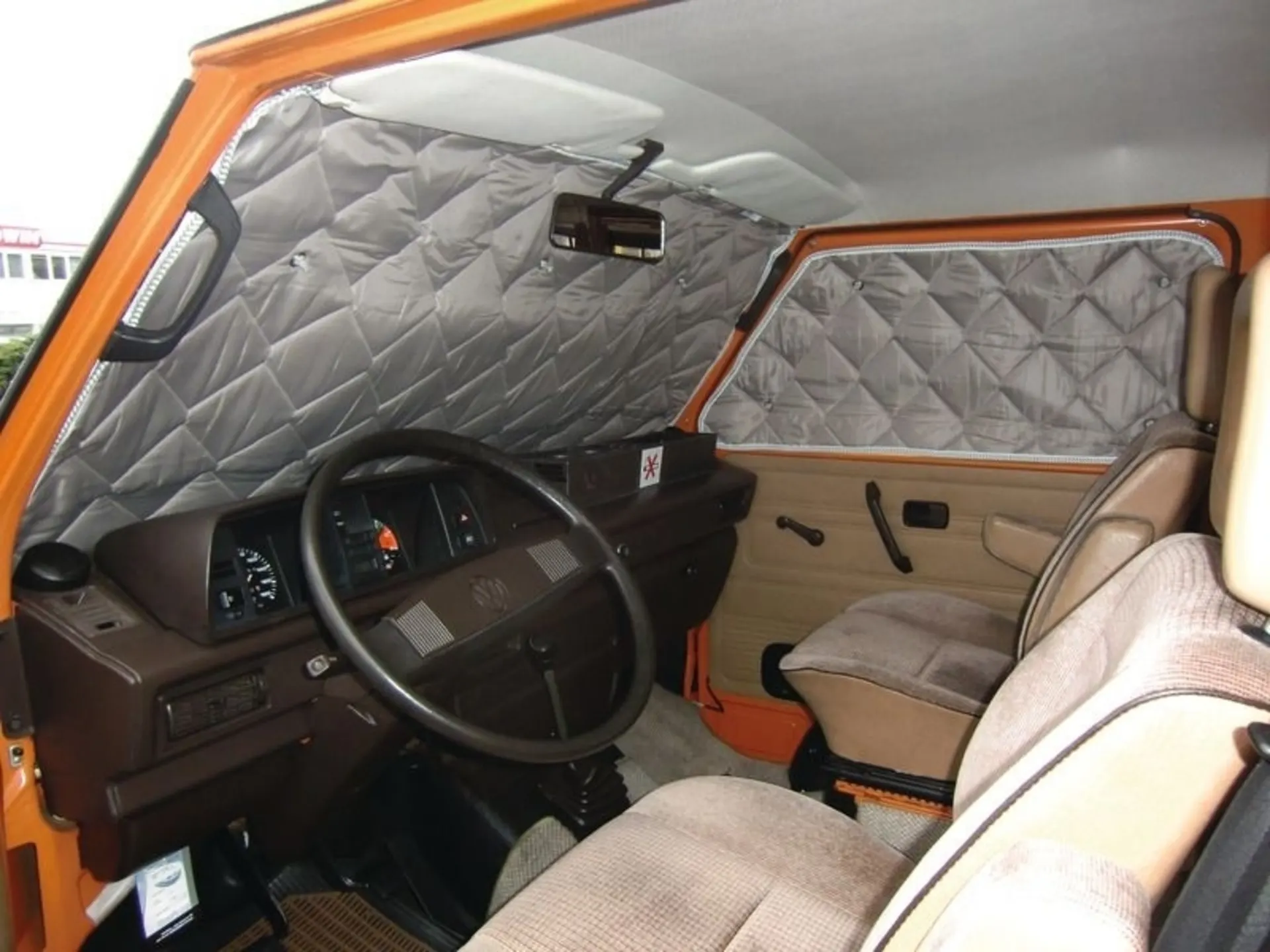 Isoflex Thermomatte für VW T3 Heckfenster