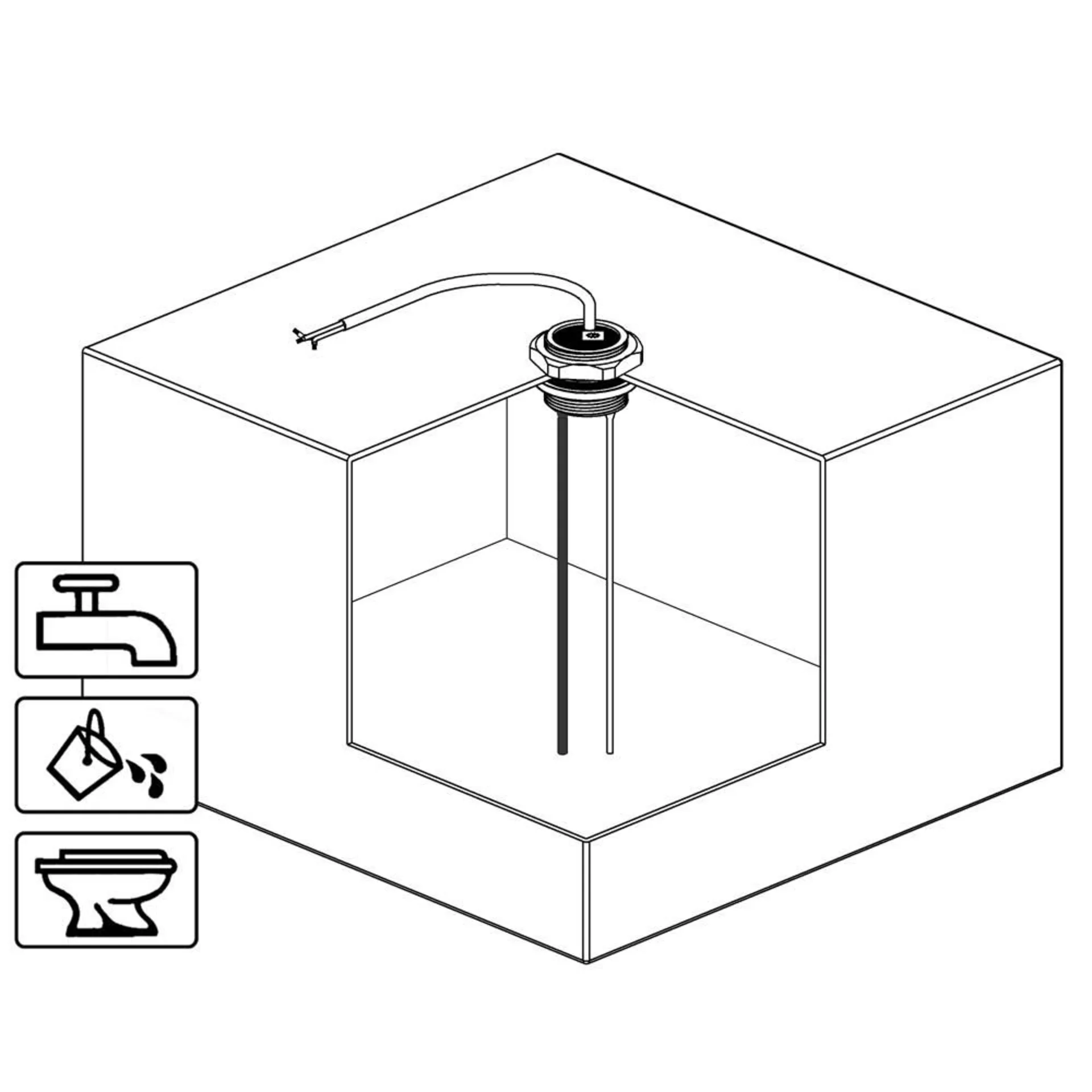 Büttner MT électrode de réservoir