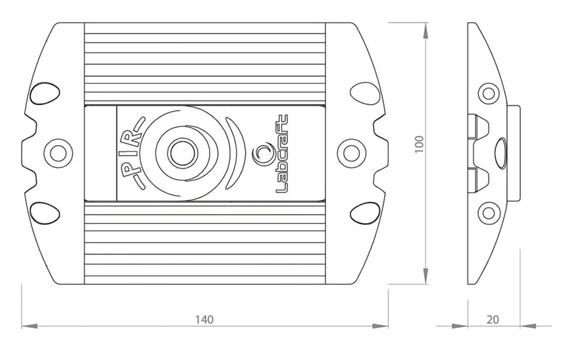 PIR Bewegungssensor 12V