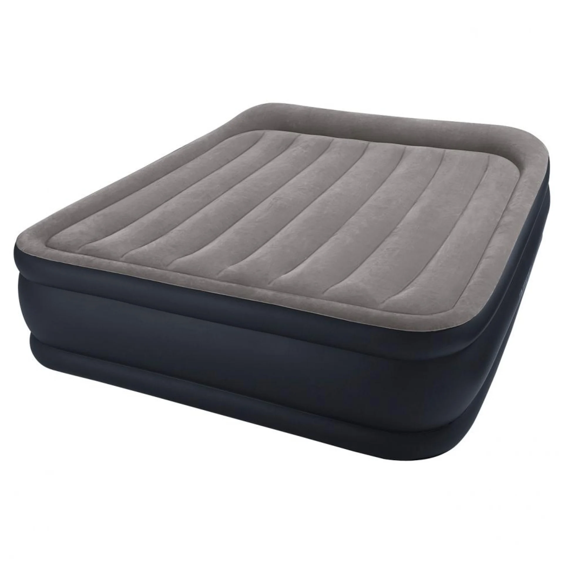 Intex Dura-Beam Luftbett mit integrierter elektrischen Pumpe 203 x 152 x 42 cm