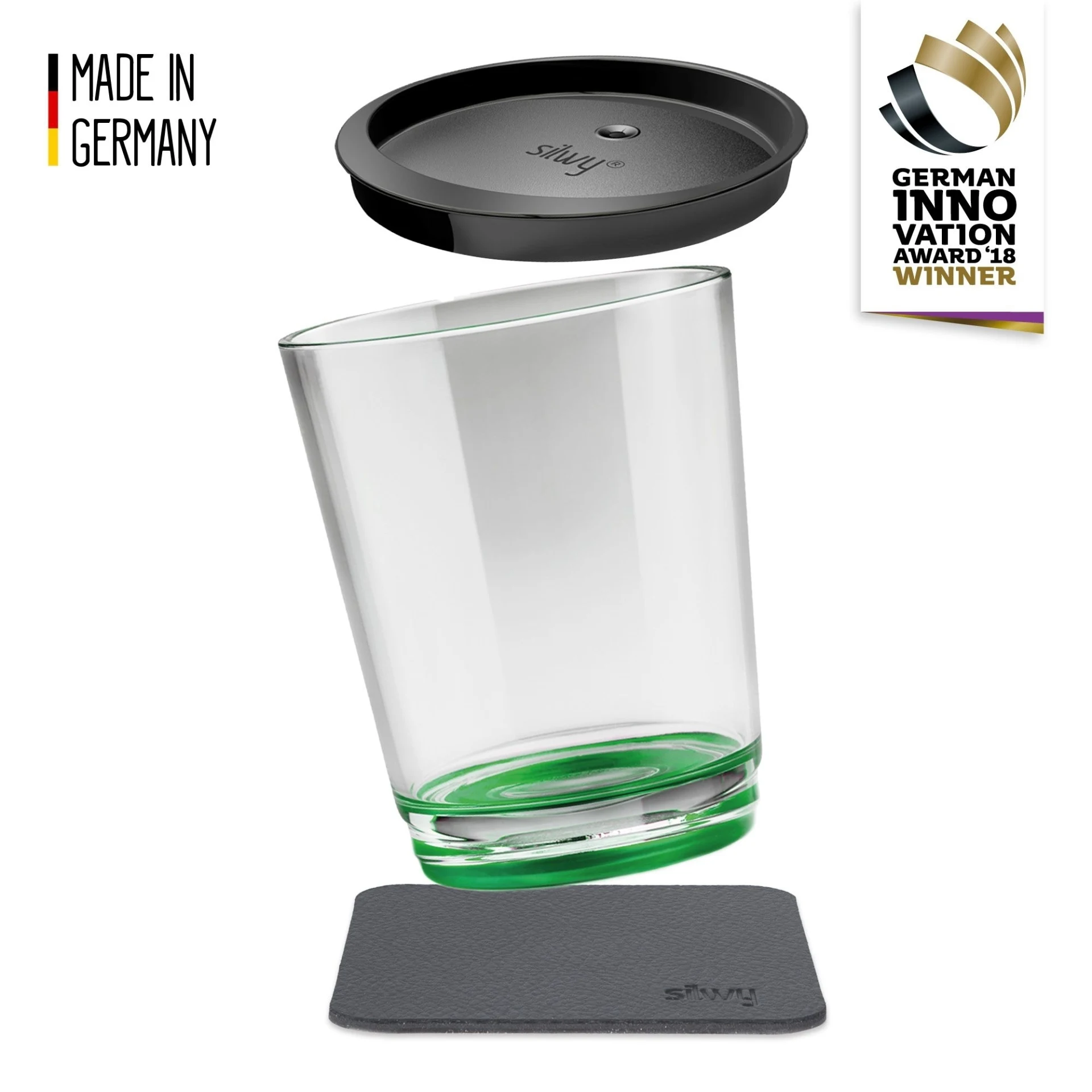 silwy® Magnet-Trinkbecher Triple - Sour Green (250 ml)