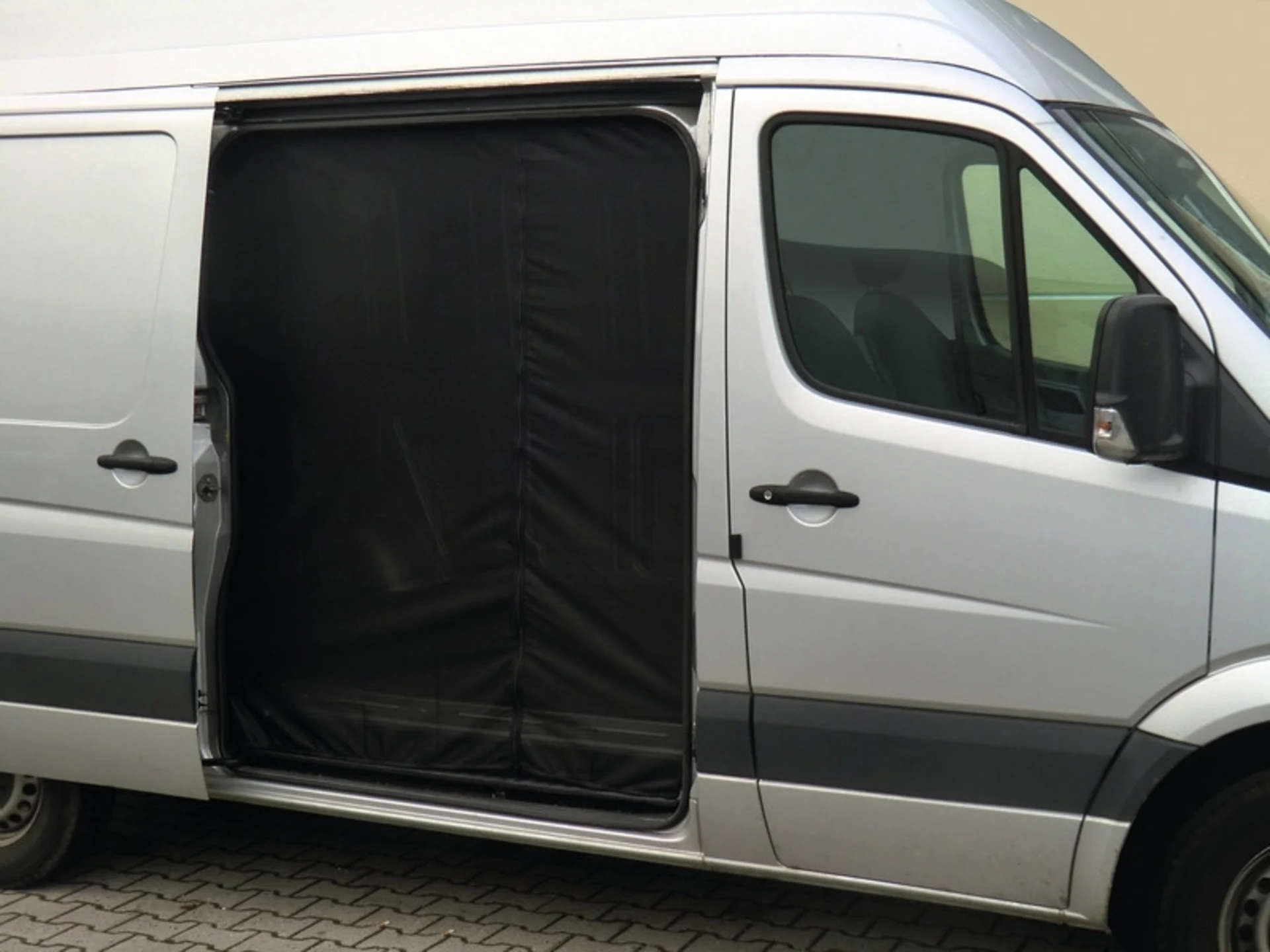 Moustiquaire pour porte coulissante - DB-Sprinter + VW-Crafter à partir de 2007
