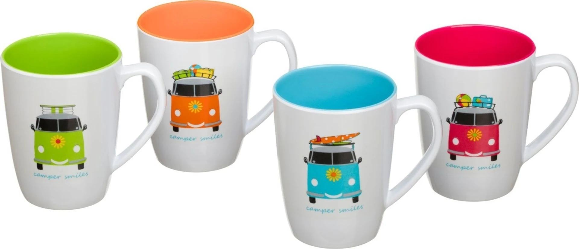Flamefield Camper Smiles Geschirr- und Tassen Big-