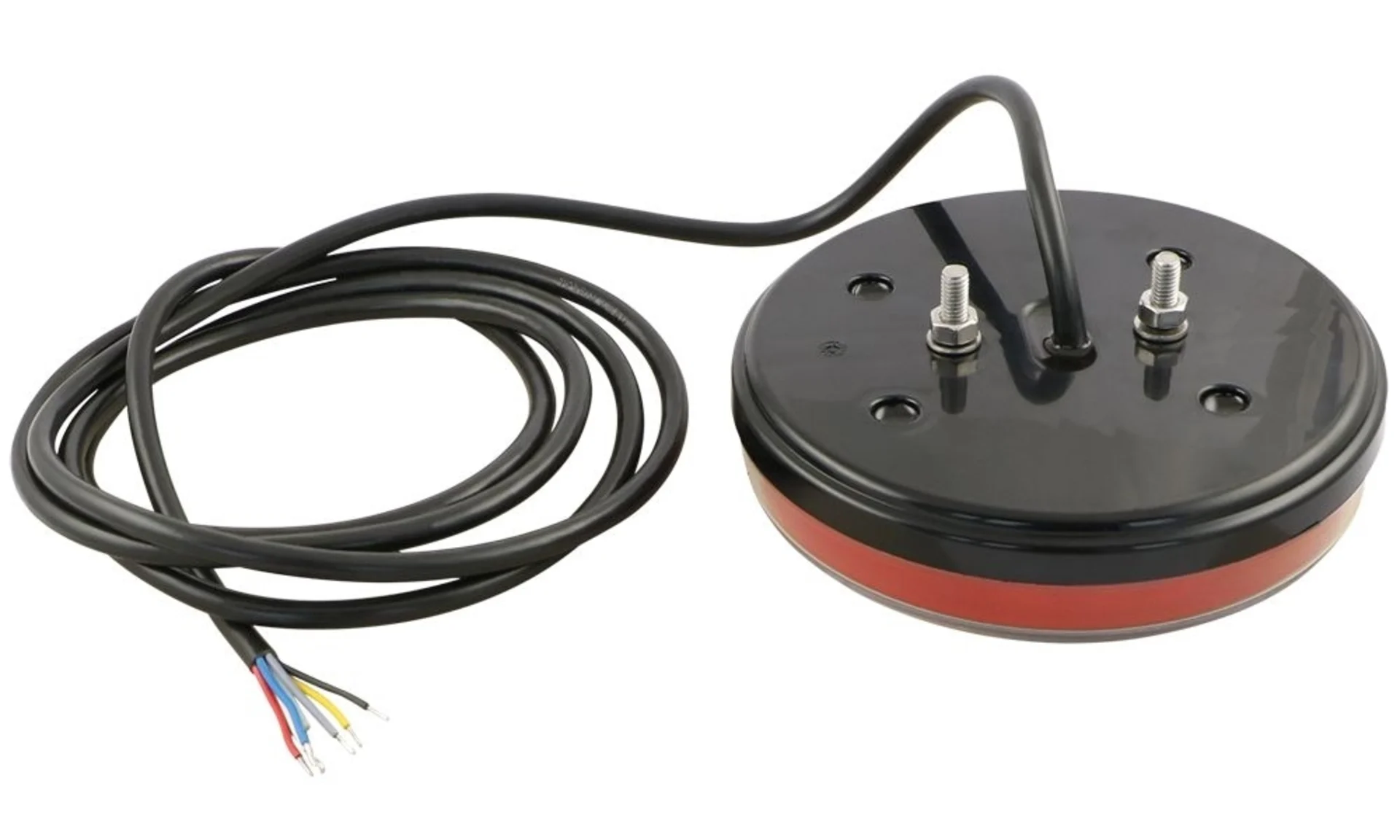 WAS - LED-Schlussleuchte 12/24 V rechts ø 142 x 38 mm, IP68, dynamisches Blinklicht WAS - LED-Schlussleuchte 12/24 V rechts ø 142 x 38 mm, IP68, dynamisches Blinklicht
