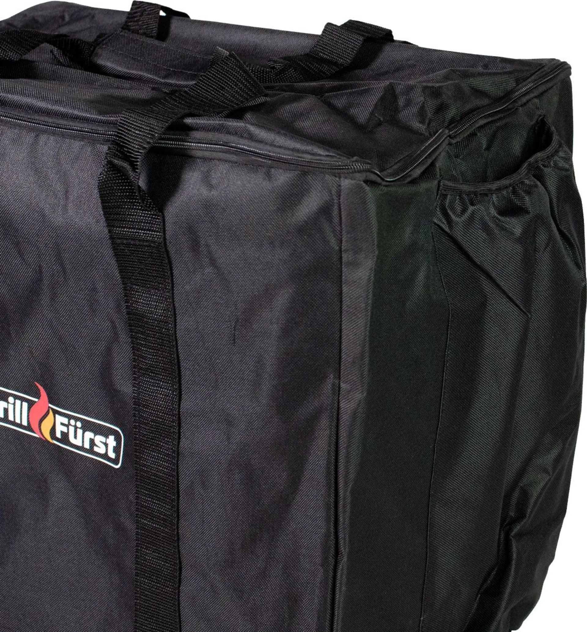 Grillfürst G201E gril à gaz portable en acier inoxydable, sac de transport inclus