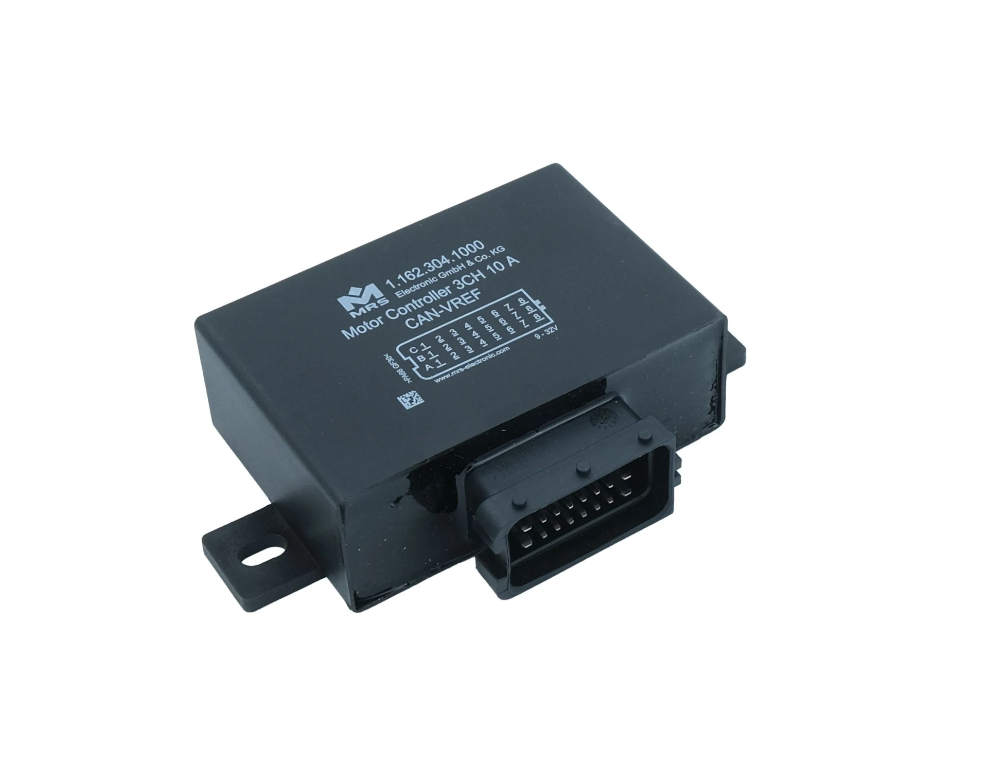 Contrôleur de moteur triple 10 A / CAN 12/24 V Contrôleur programmable étanche pour 3 sorties moteur de 10 A chacune Contrôleur de moteur triple 10 A / CAN 12/24 V Contrôleur programmable étanche pour 3 sorties moteur de 10 A chacune