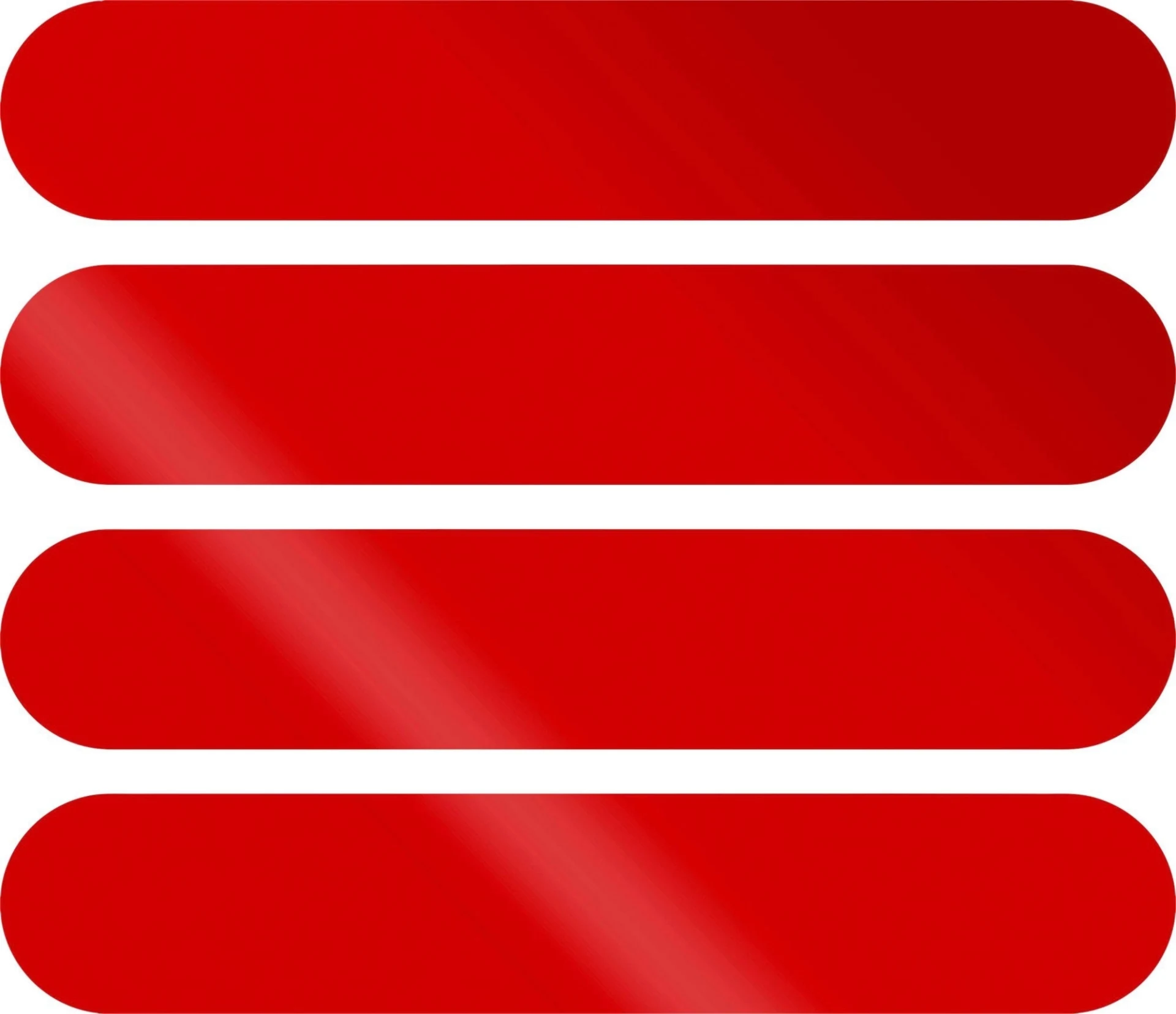 Schütz Reflektionsstreifen Aufkleber für Fahrzeuge 4 teilig rot 80 x 15 mm