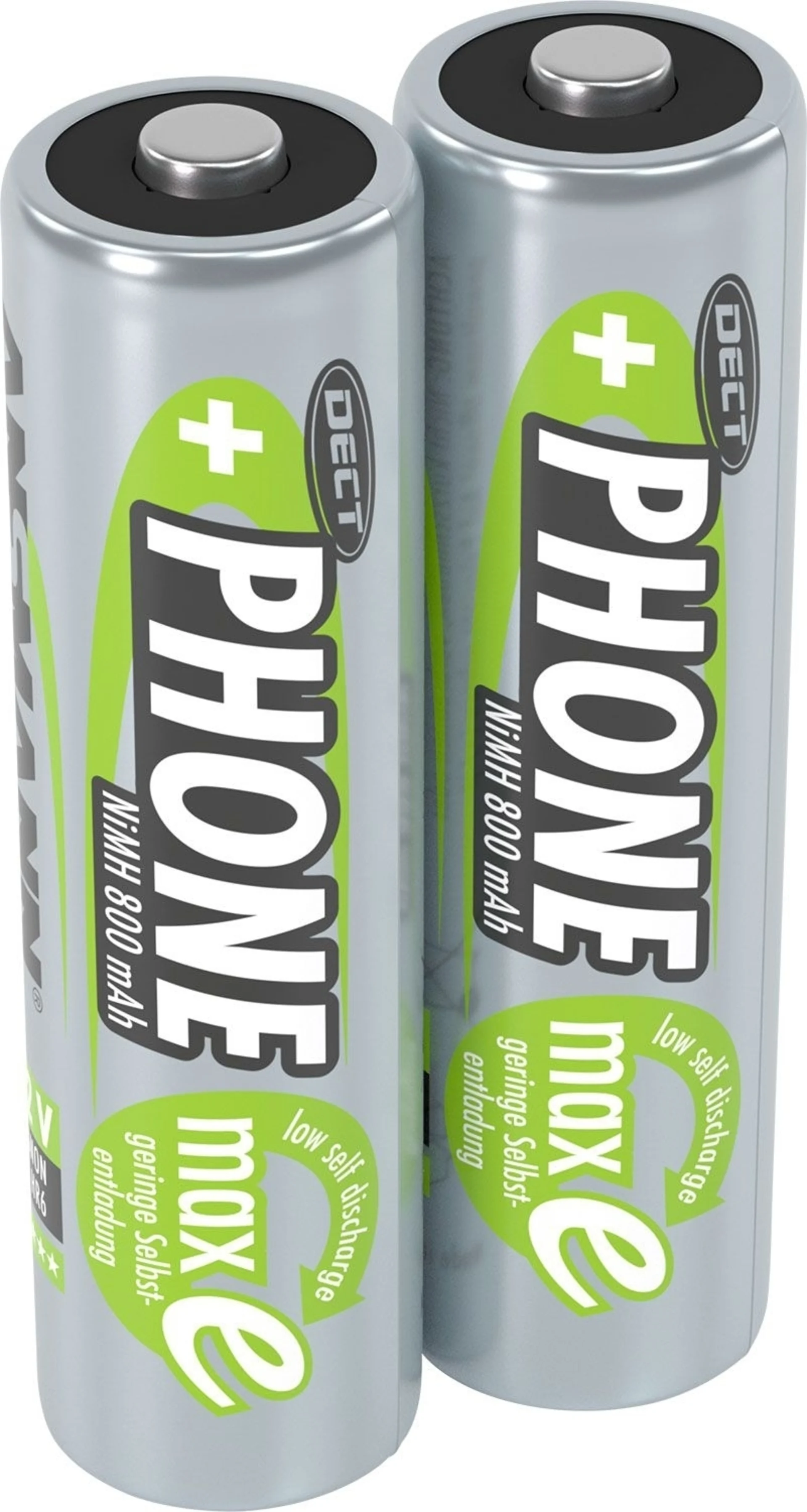 Ansmann Phone Mignon AA 800 mAh Pile rechargeable NiMH (pack de 2)