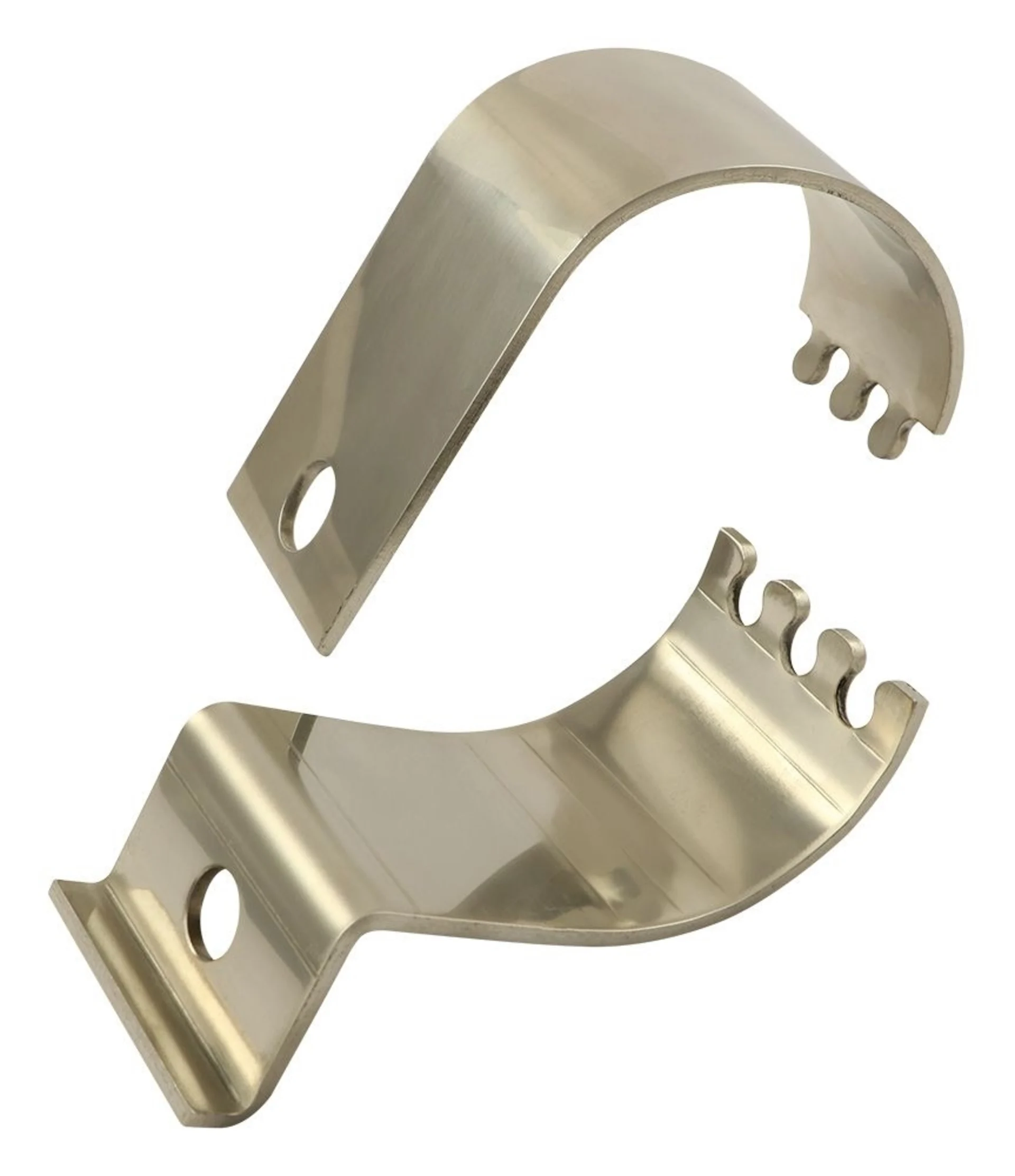Scheinwerferhalter oval ø89mm Edelstahl