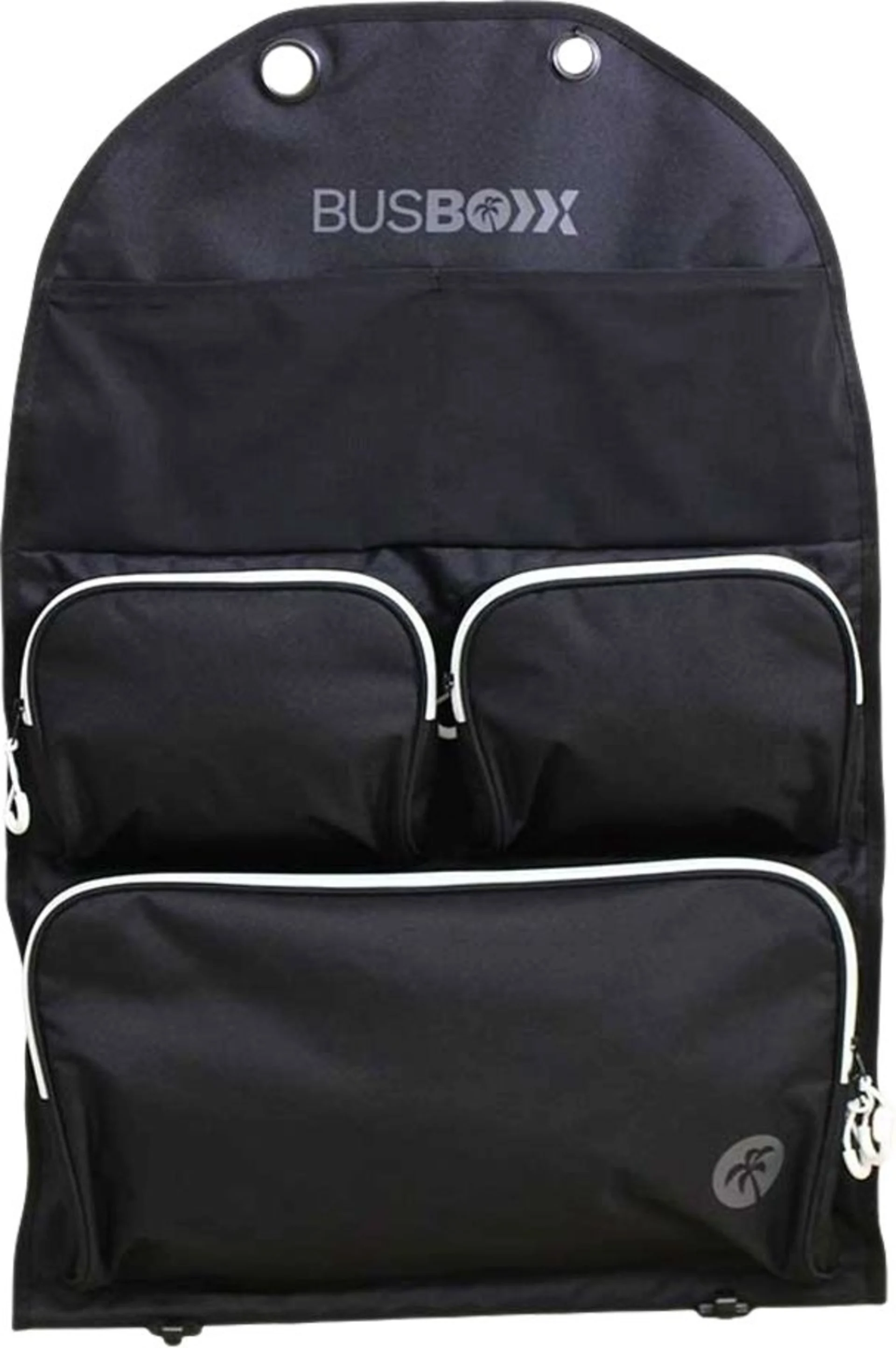 Sac de siège arrière BusBoxx / espace de rangement 37 litres, noir mat