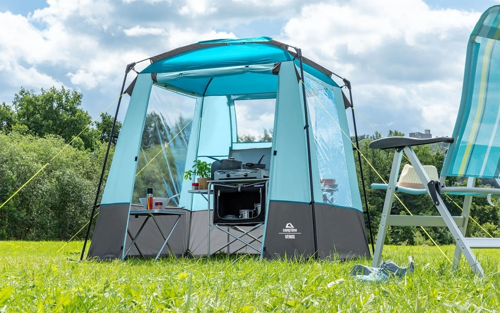 Camptime Venus freistehendes Küchen- / Universalzelt