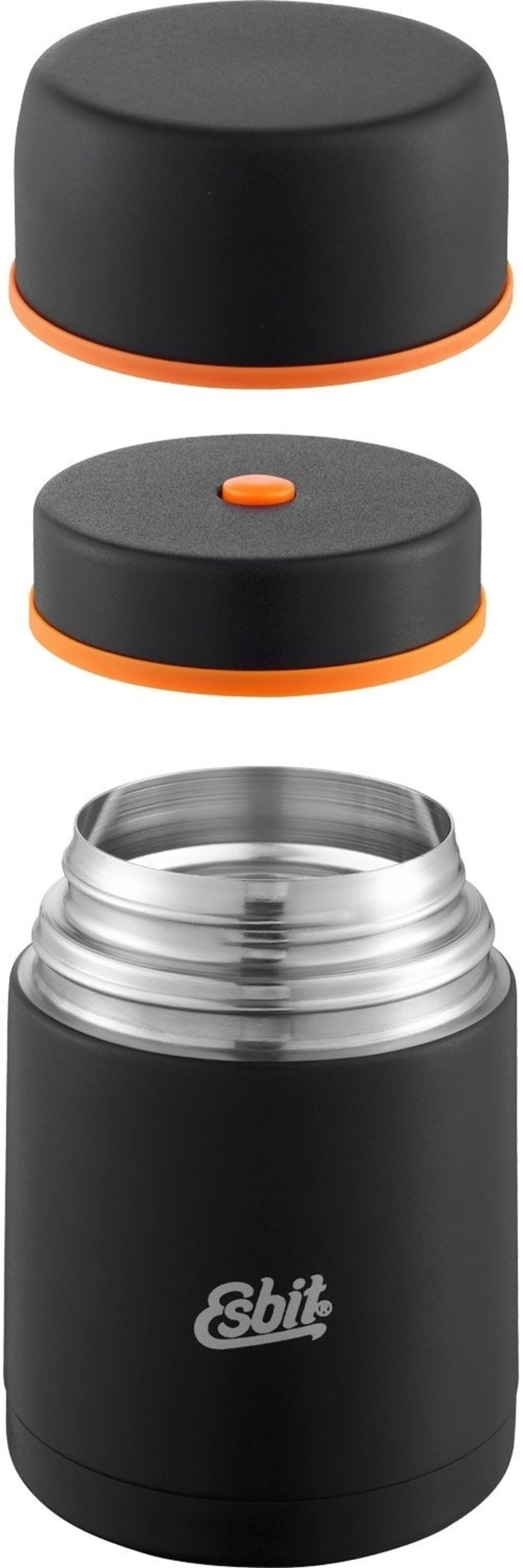 Thermobehälter-Food schwarz 750 ml