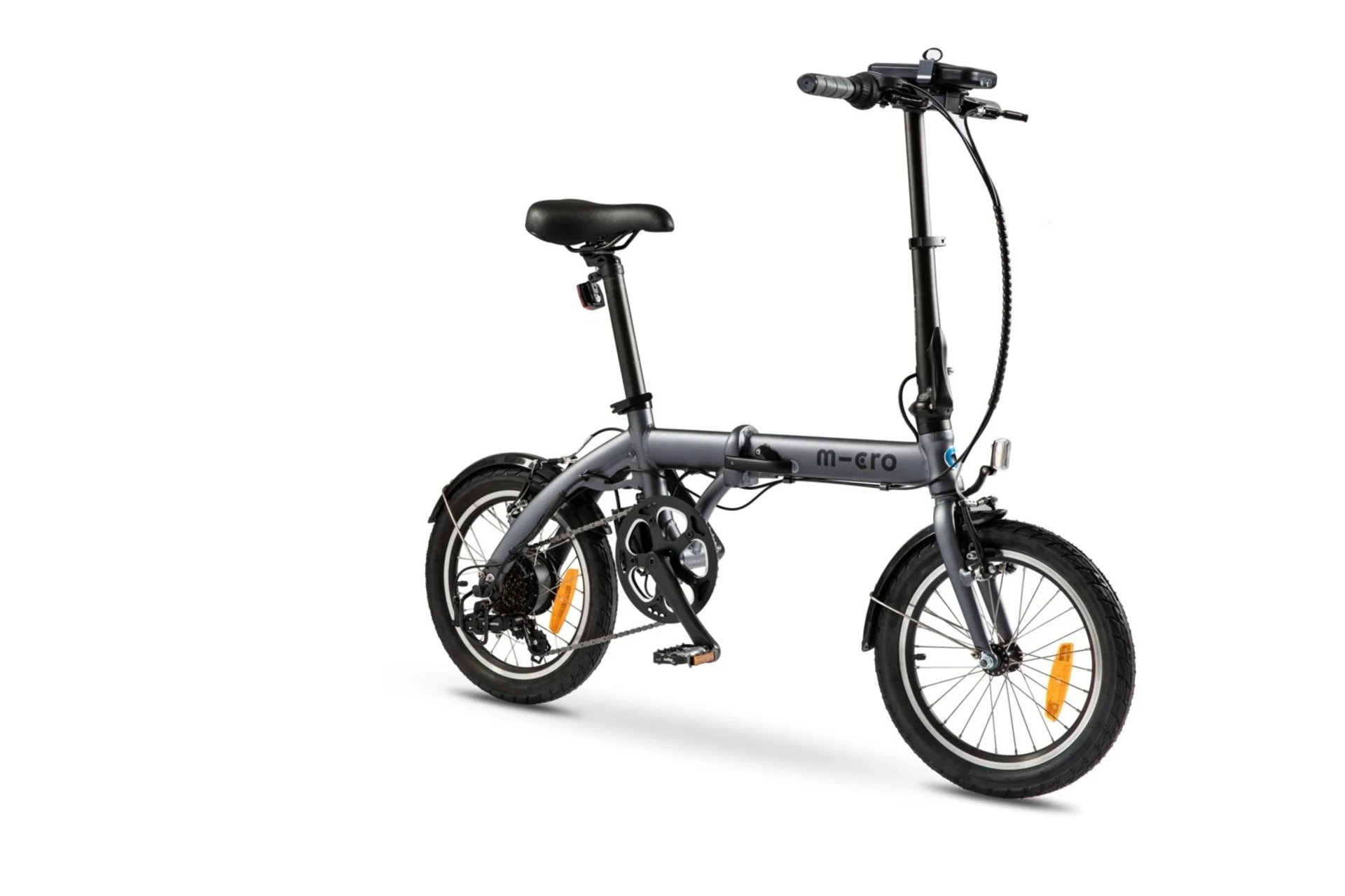 Vélo électrique de micromobilité Micro 16 pouces, avec kit d'éclairage LED et batterie inclus Vélo électrique de micromobilité Micro 16 pouces, avec kit d'éclairage LED et batterie inclus