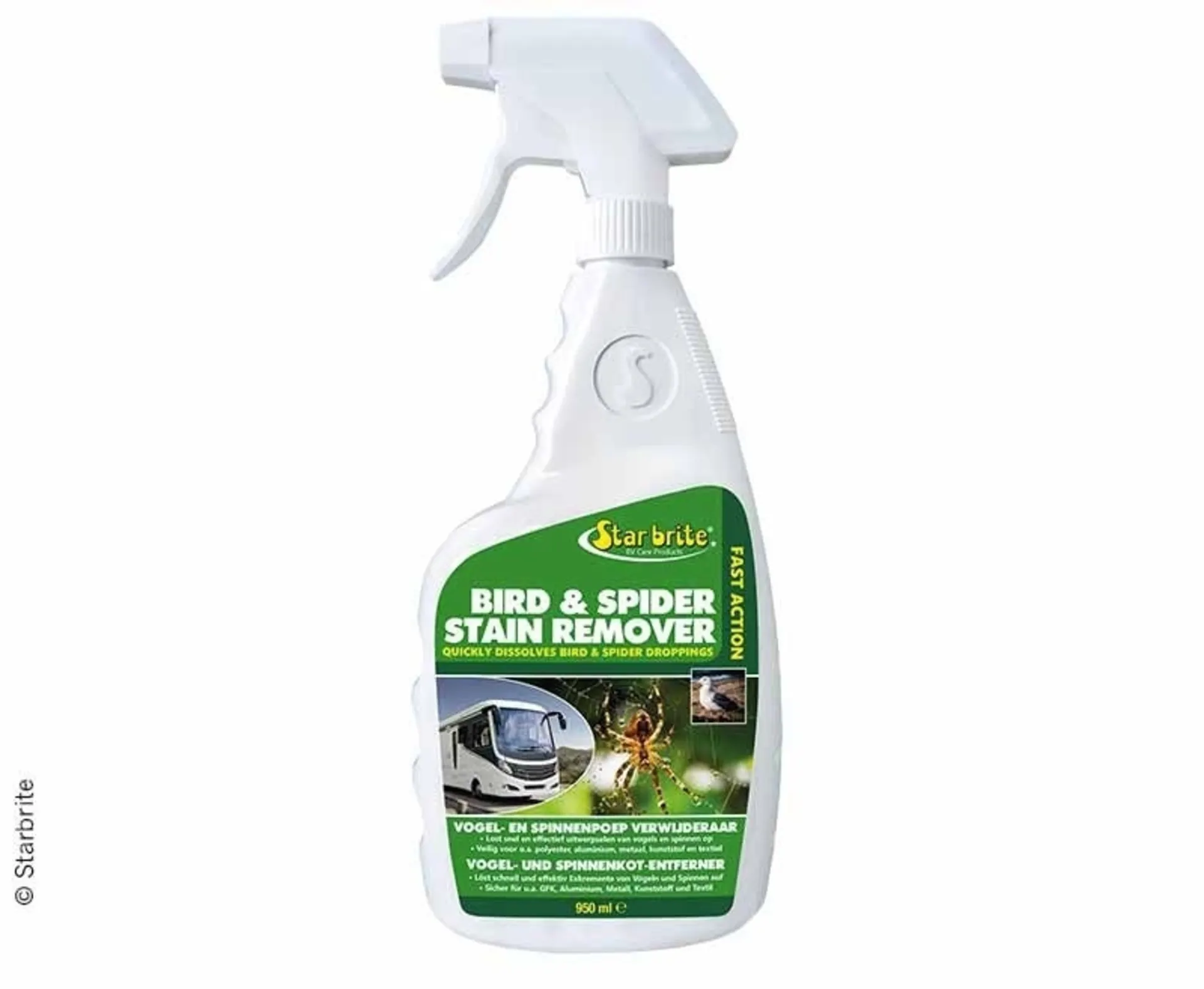 Nettoyant pour fientes d'oiseaux et d'araignées 650ml