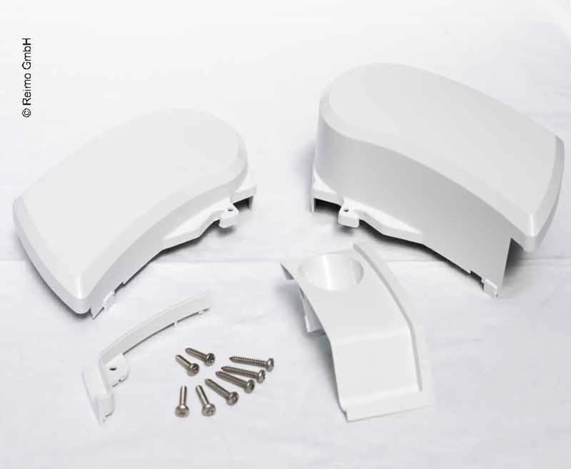 Thule Endkappen Gehäuse für Markise Omnistor 9200 - Farbe weiss Thule Ersatzteilnummer 1500602494