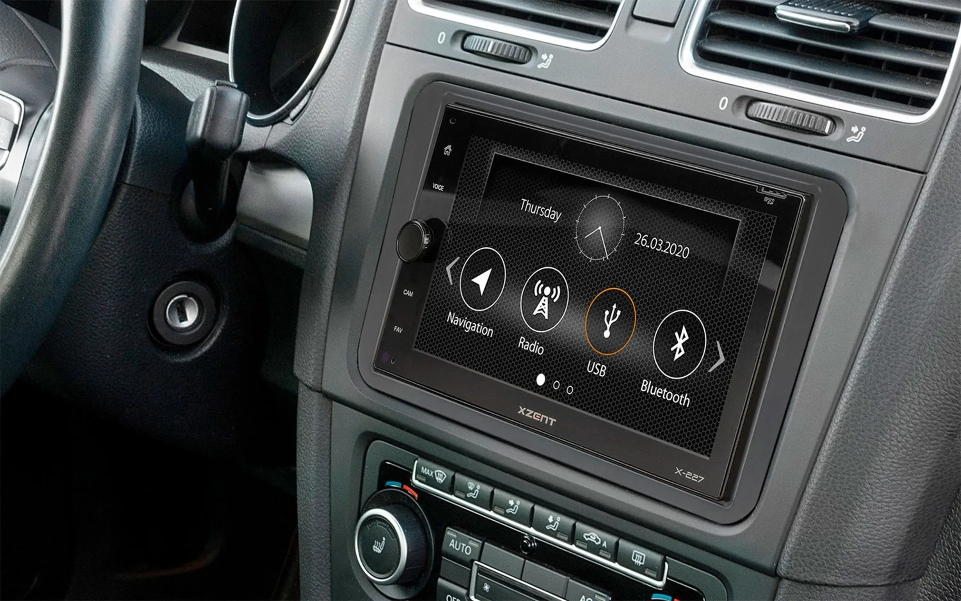 Xzent X-427 2-DIN Naviceiver Infotainmentsystem