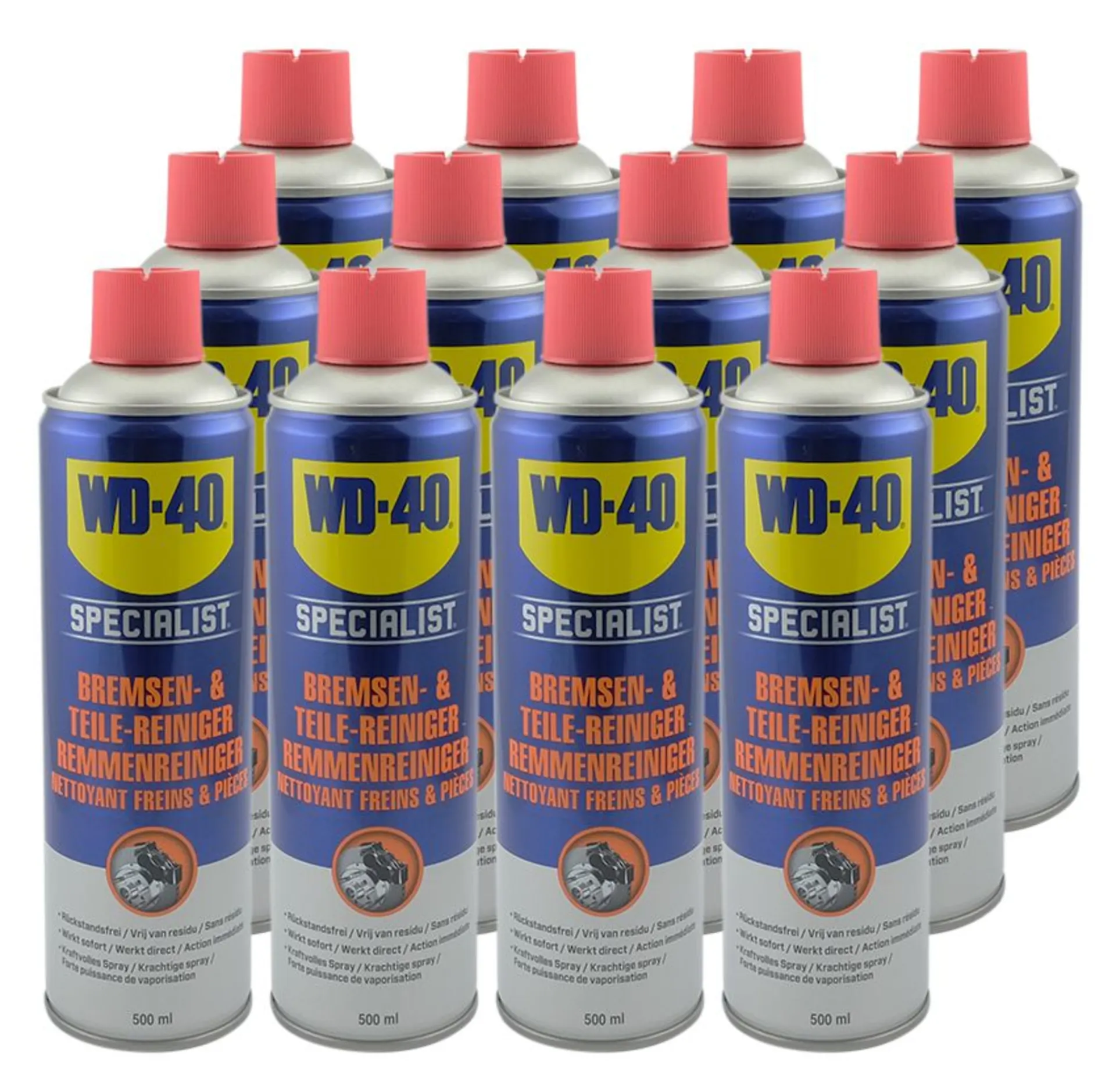 WD-40 Bremsenreiniger 49975, 12 x 500 ml WD-40 Bremsenreiniger 49975, 12 x 500 ml