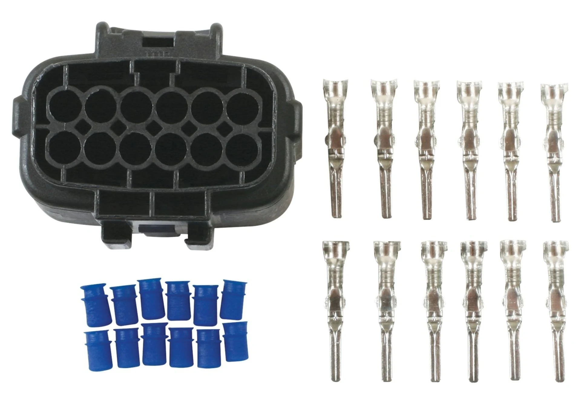 Steckergehäuse-Set, AMP Econoseal - J Serie, 12 polig