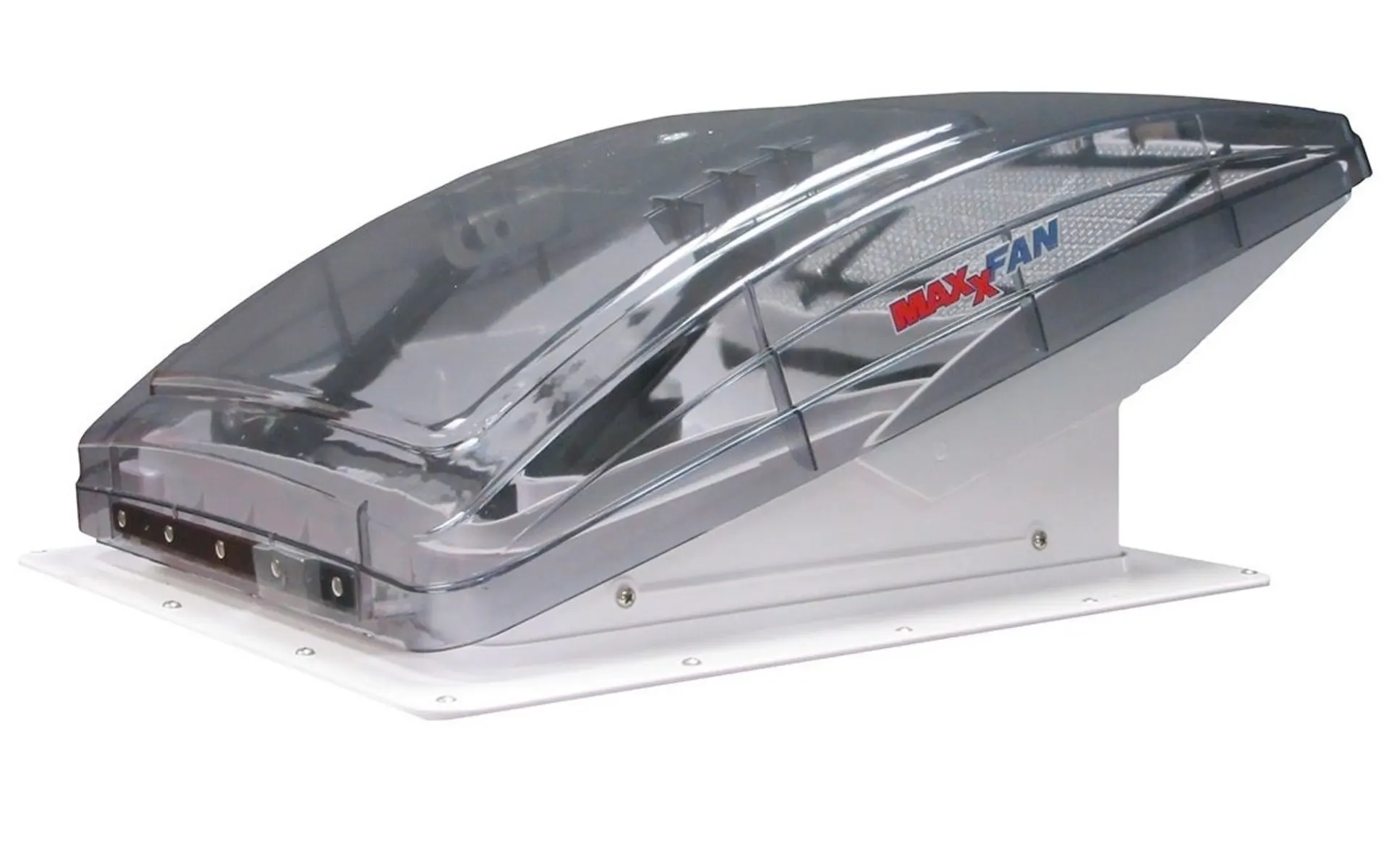 Airxcel Maxxfan Deluxe Lanterneau / système de ventilation 12 V 40 x 40 cm clair