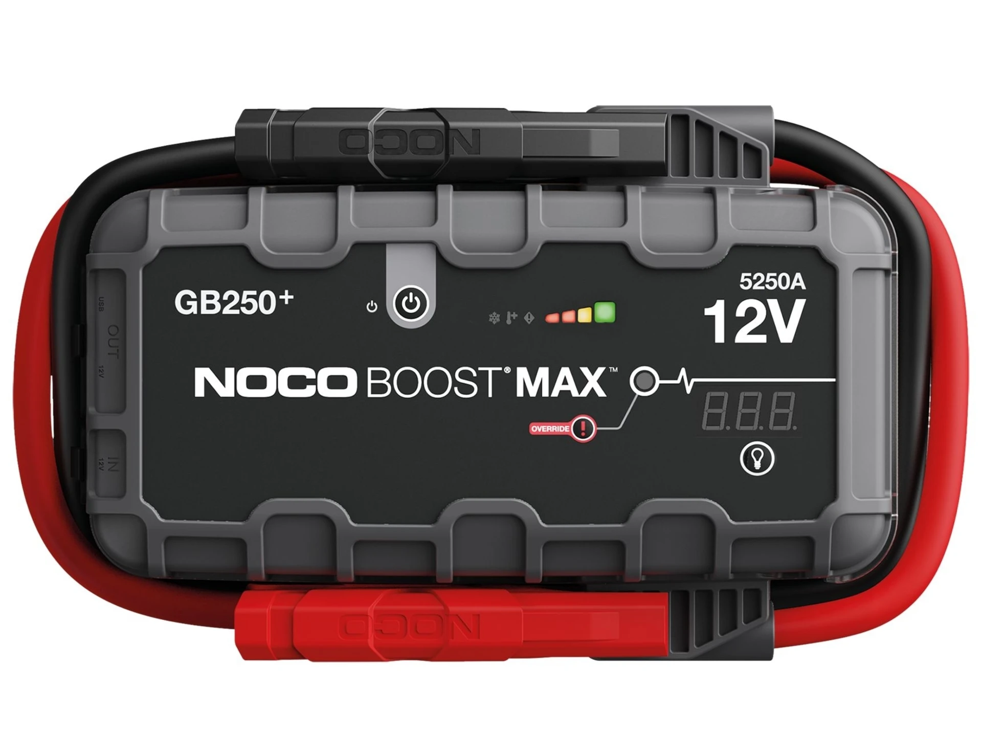 Noco - Boost Max Jump Starter 12 V 5250A, mit 12 V 15 A Ausgang und 2x USB 316 x 150 x 94 mm, IP65 Noco - Boost Max Jump Starter 12 V 5250A, mit 12 V 15 A Ausgang und 2x USB 316 x 150 x 94 mm, IP65