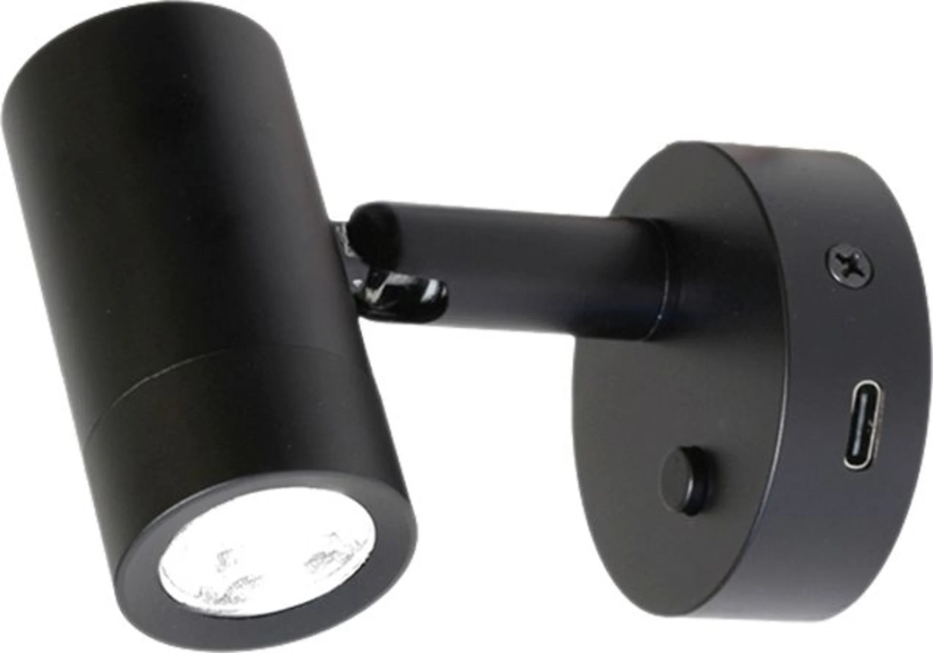 Frilight Aufbauspot Mini Tube D4 mit USB-C Ladeanschluss schwarz Frilight Aufbauspot Mini Tube D4 mit USB-C Ladeanschluss schwarz