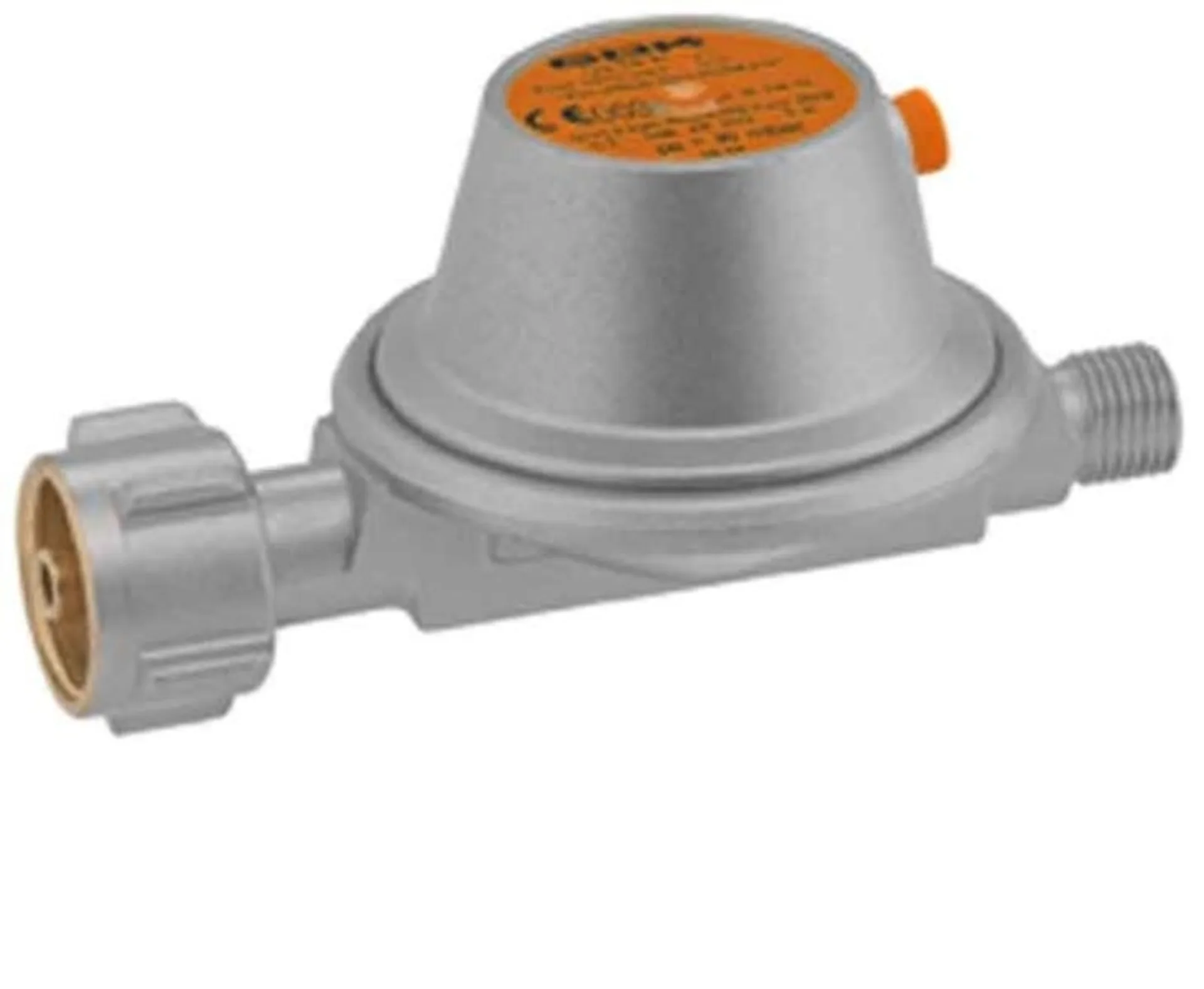 BRUNNER Gaskocher Gasregler Adapter GasReg D 1/4 L 50 mBar Camping Ga