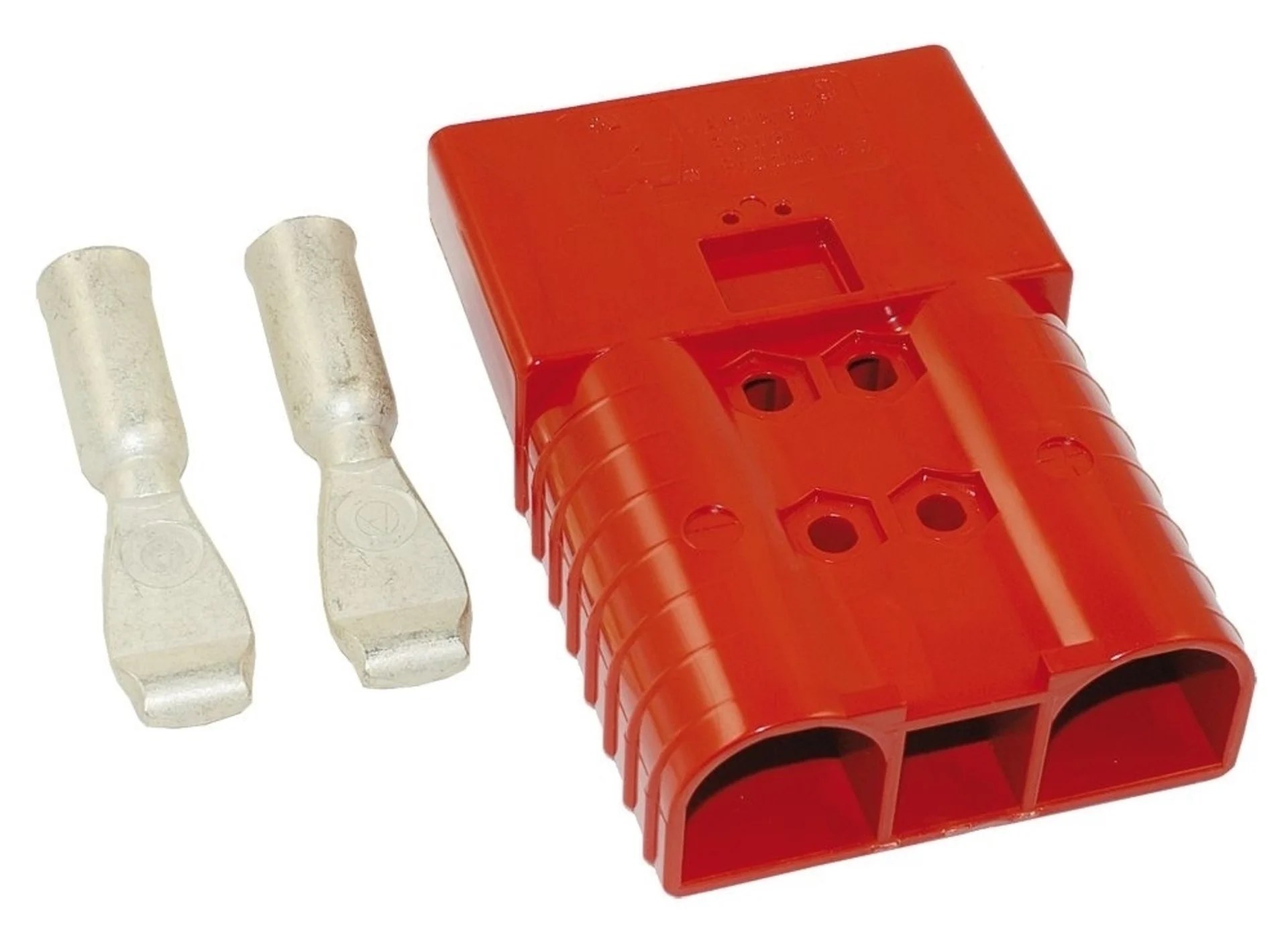 1 fiche Rema 2 pôles -70 mm2 rouge 1 fiche Rema 2 pôles -70 mm2 rouge