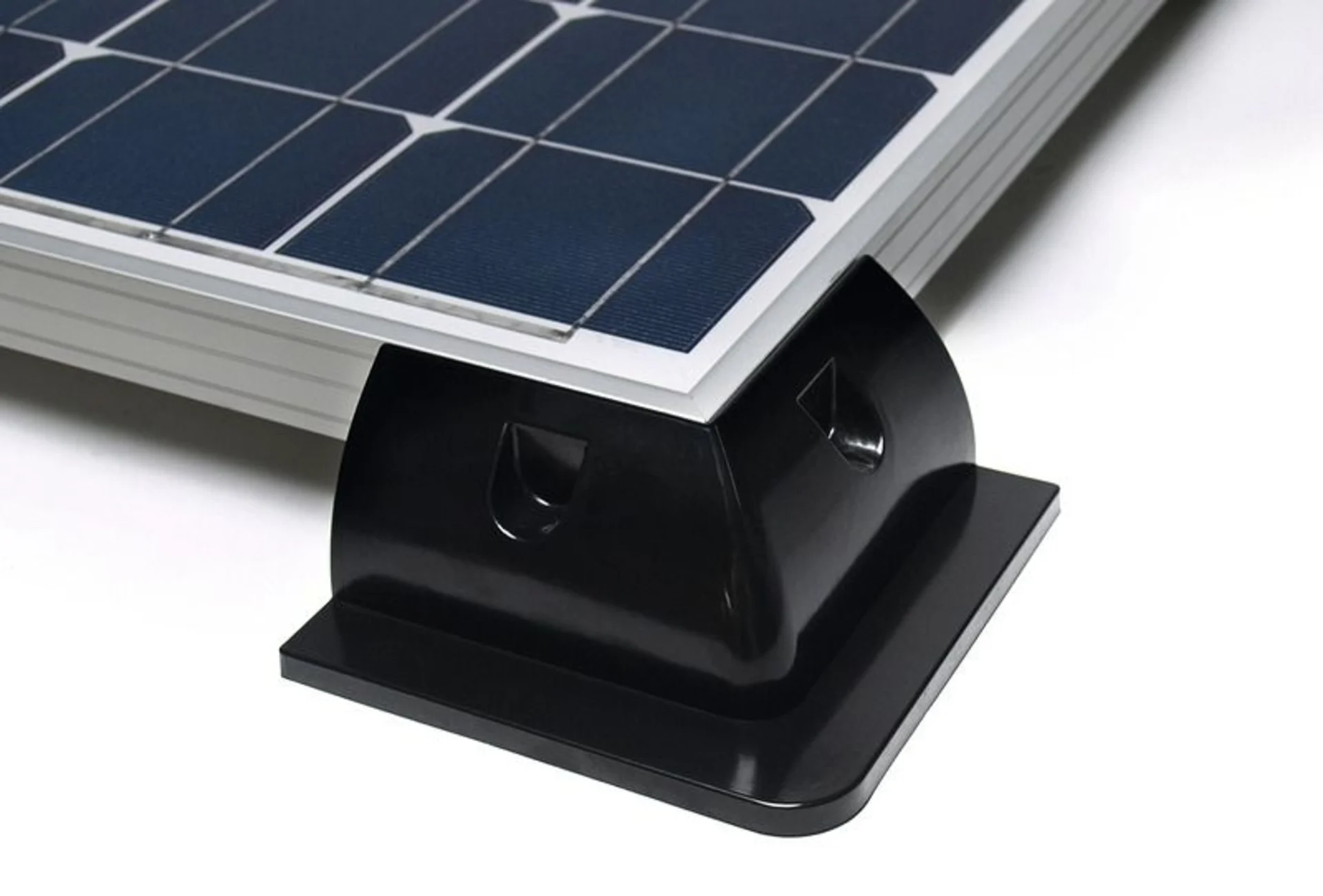 ABS Solarspoilerset mit 4 Stück Eckprofilen aus Kunststoff