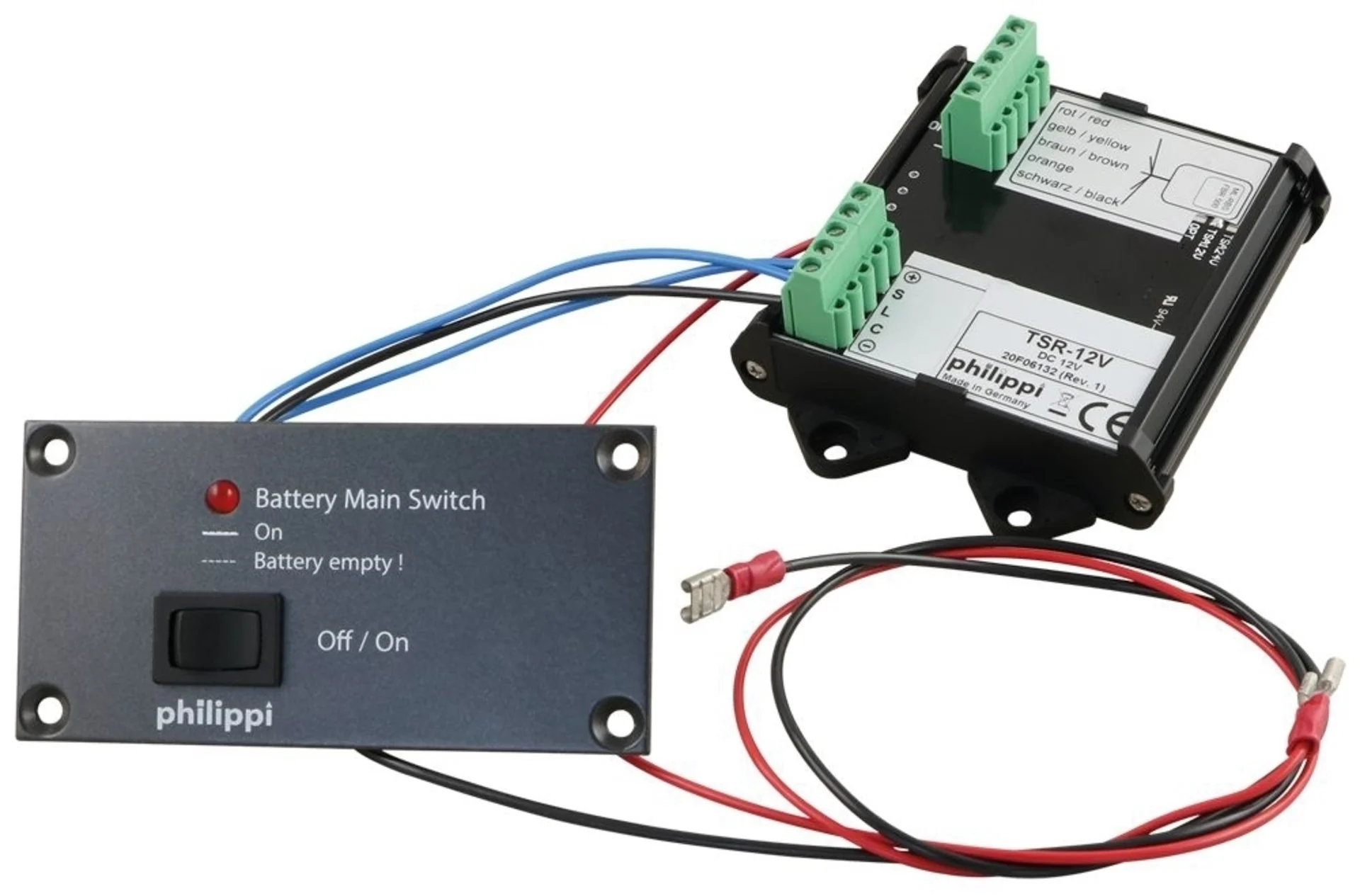 Steuerinterface zu Batterie-Trennschalter 12 V