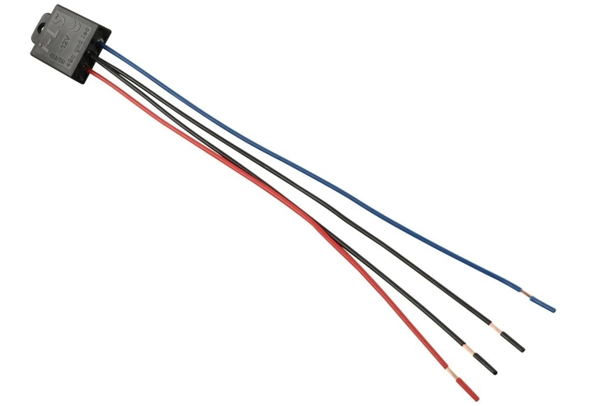 LED-Blinker-Ausfallkontroll-Modul 12V schwarz