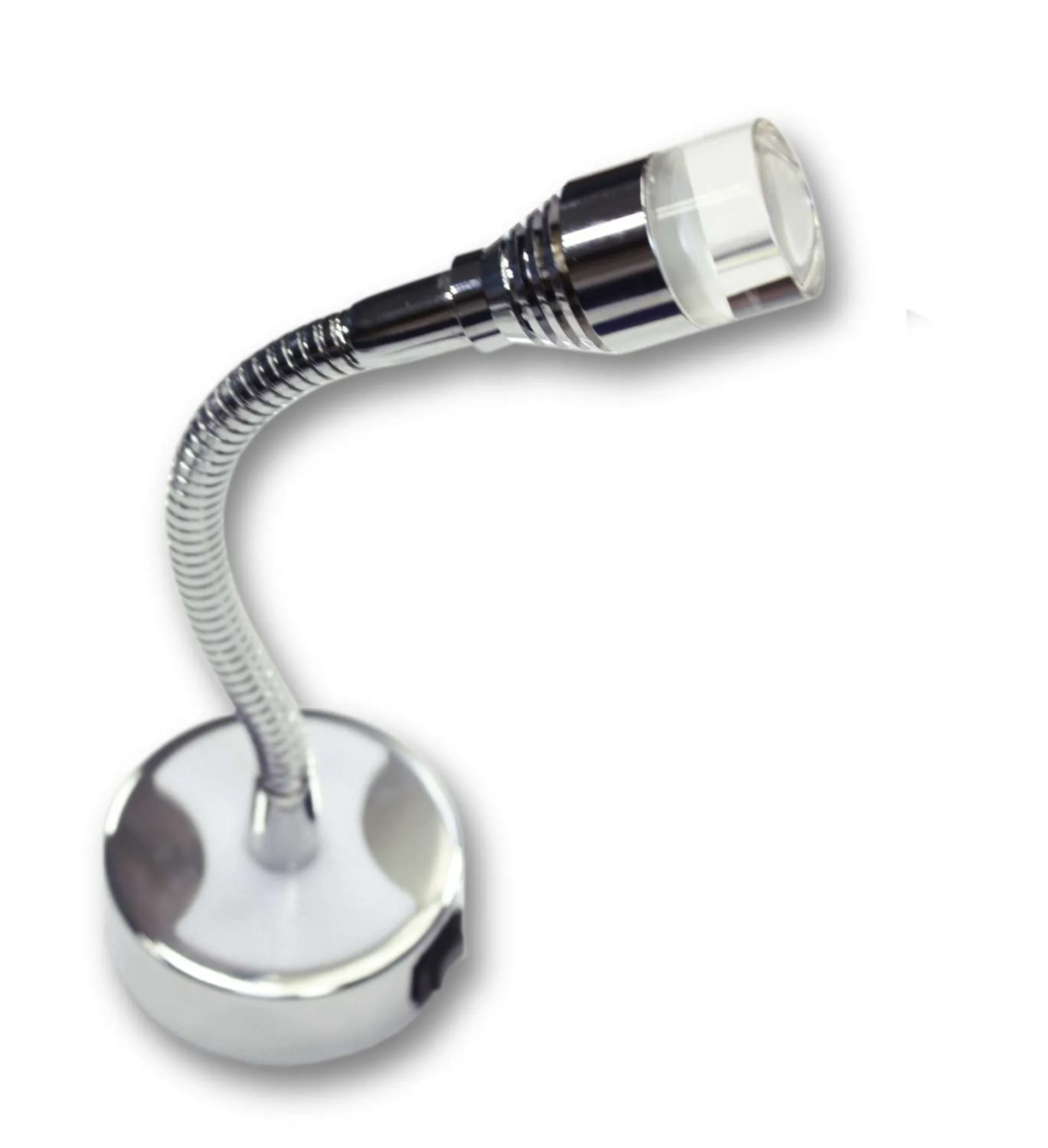 Dimatec Leseleuchte Flexi LED 1 Watt Chrom