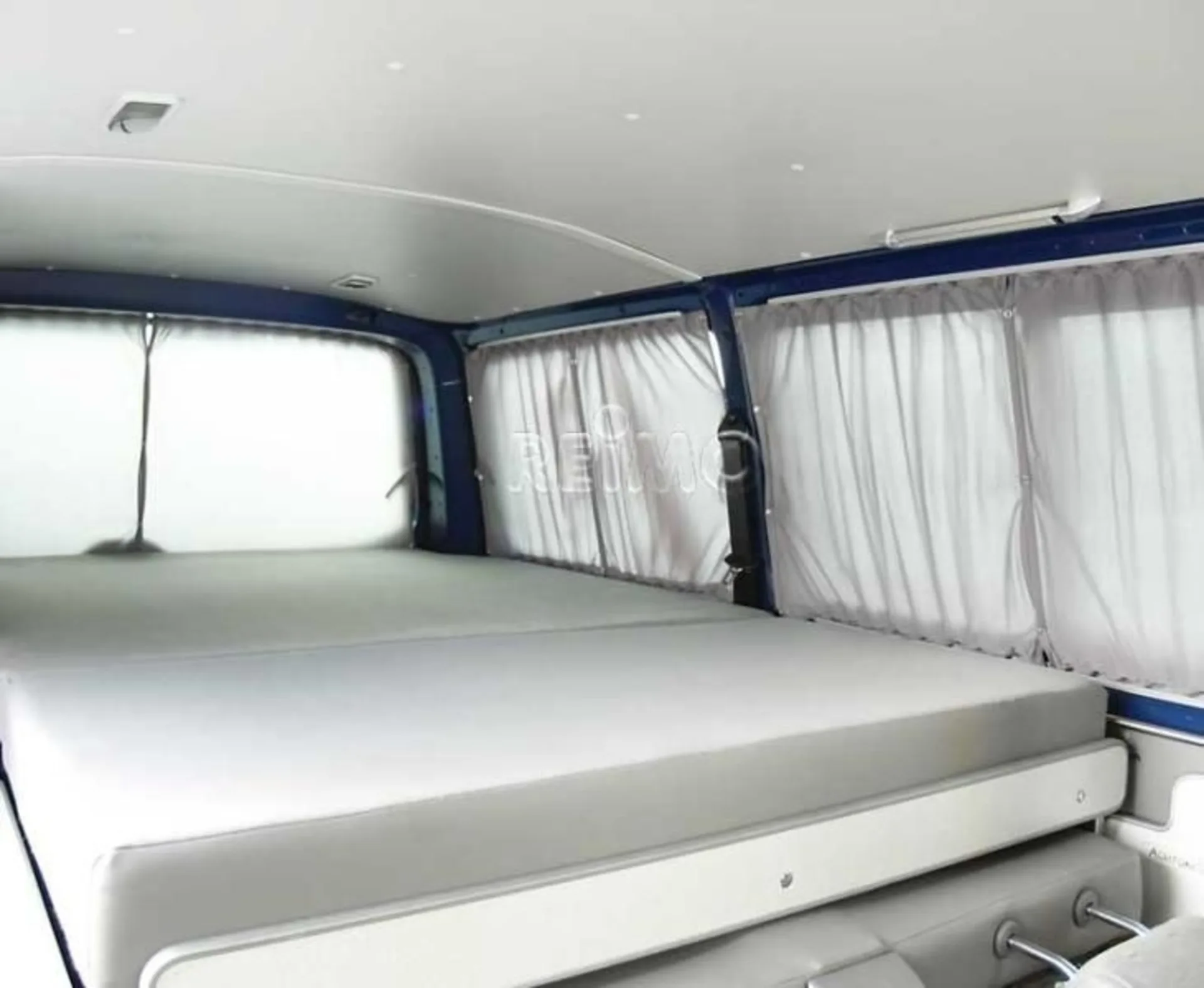 VW T6/5 Rideau set en gris, translucide