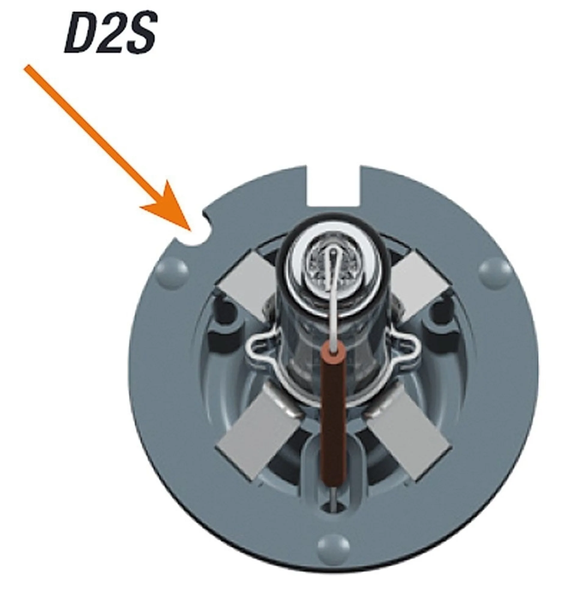 Philips Gasentladungslampe D2S WhiteVision