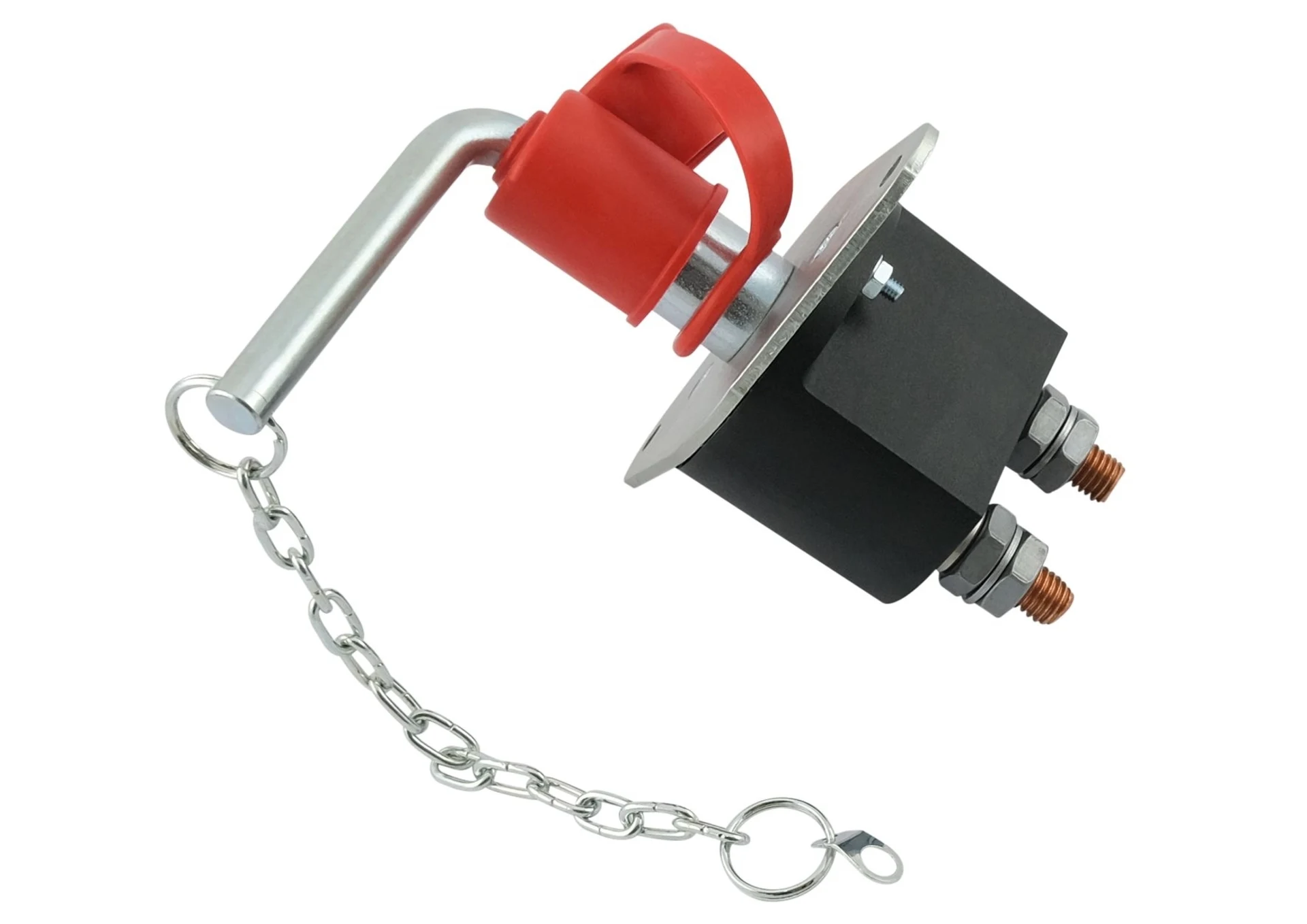 Batterietrennschalter LKW 250 A max. 24 V / 2 x M10 / IP67 Batterietrennschalter LKW 250 A max. 24 V / 2 x M10 / IP67
