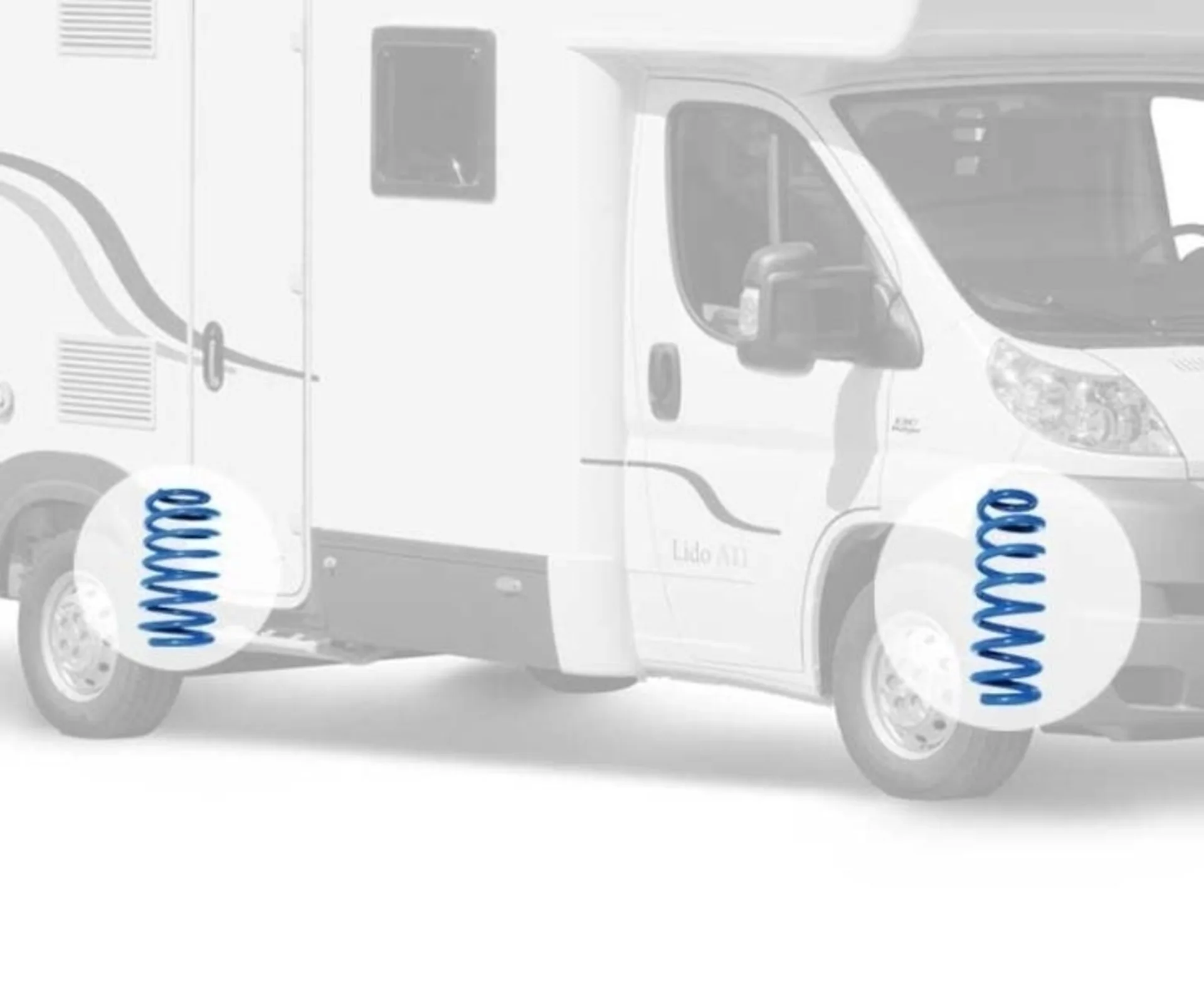 Schraubenfedern für die Vorderachse Ducato 250/ Boxer/ Jumper ab Bj. 2006 Schraubenfedern für die Vorderachse Ducato 250/ Boxer/ Jumper ab Bj. 2006