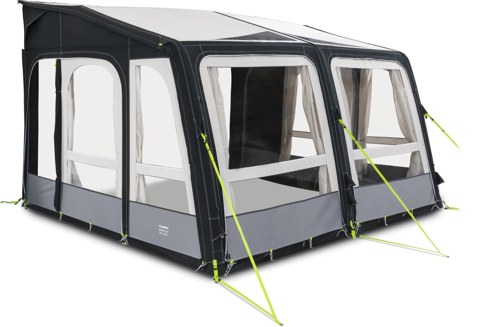 Dometic Grande Air Pro 390 M Auvent à air pour camping-car & caravane avec armature gonflable Dometic Grande Air Pro 390 M Auvent à air pour camping-car & caravane avec armature gonflable