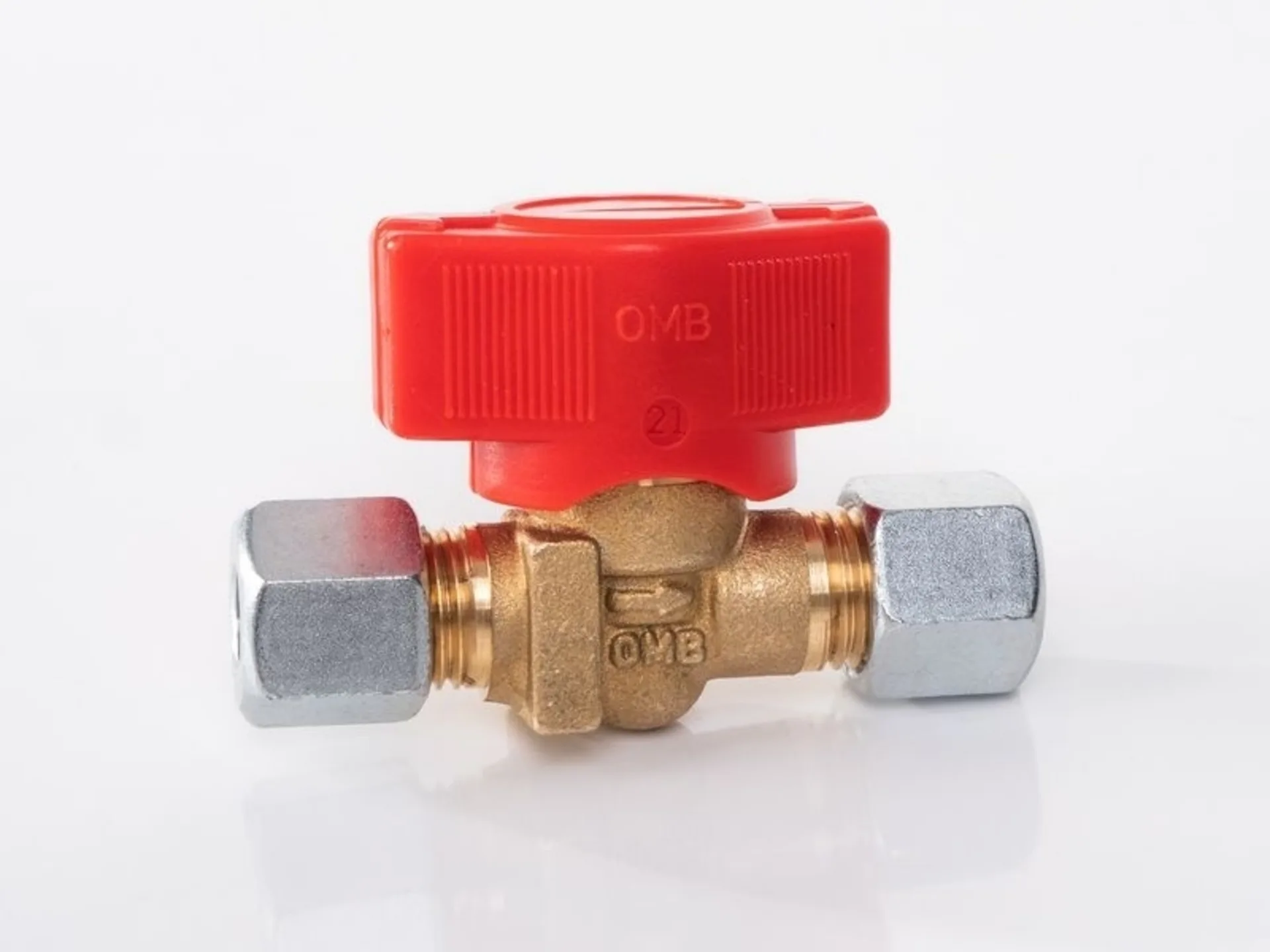 Schnellschluss-Absperrventil für 8mm Gasrohr